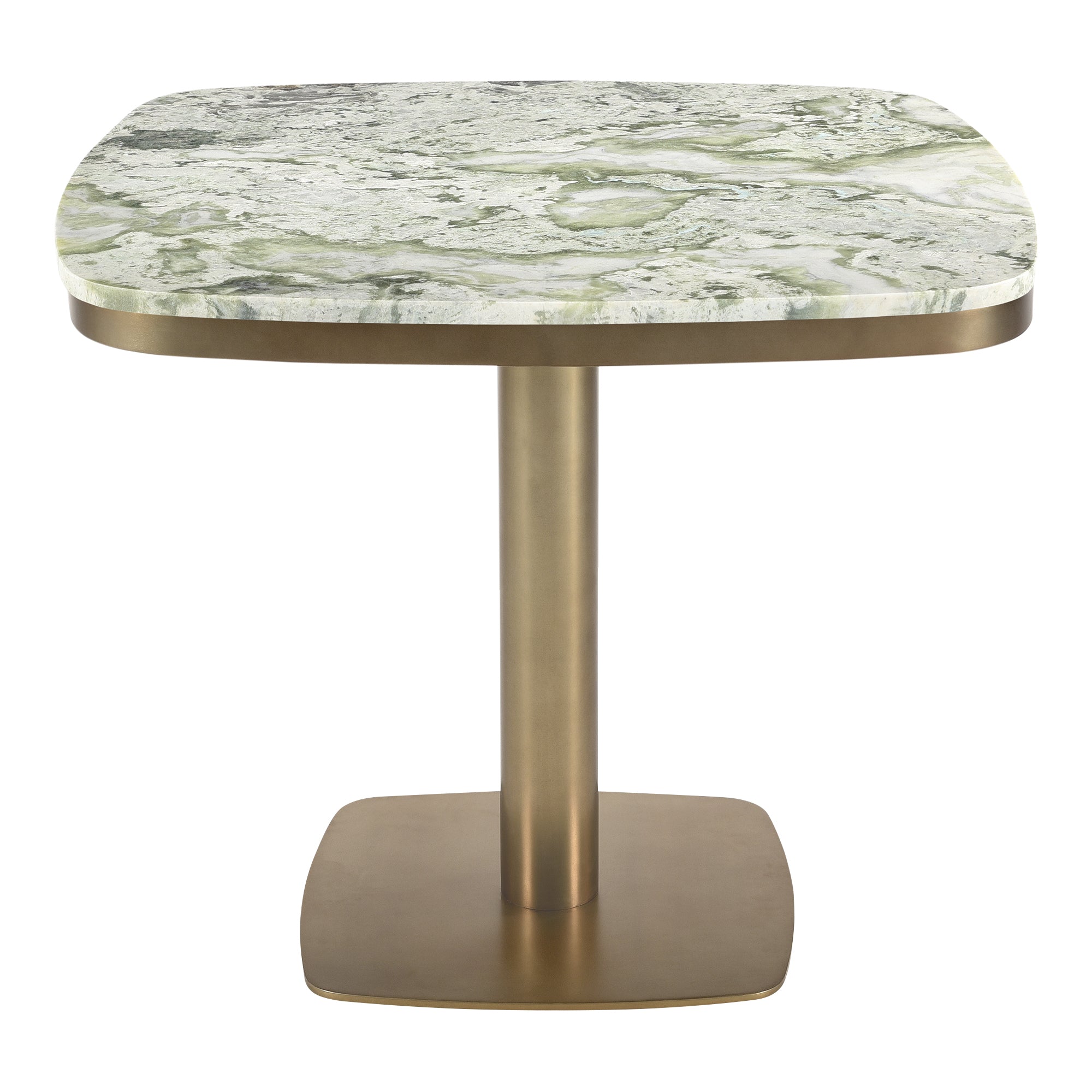 Moe's Home Celeste Cafe Table Green Onyx Marble