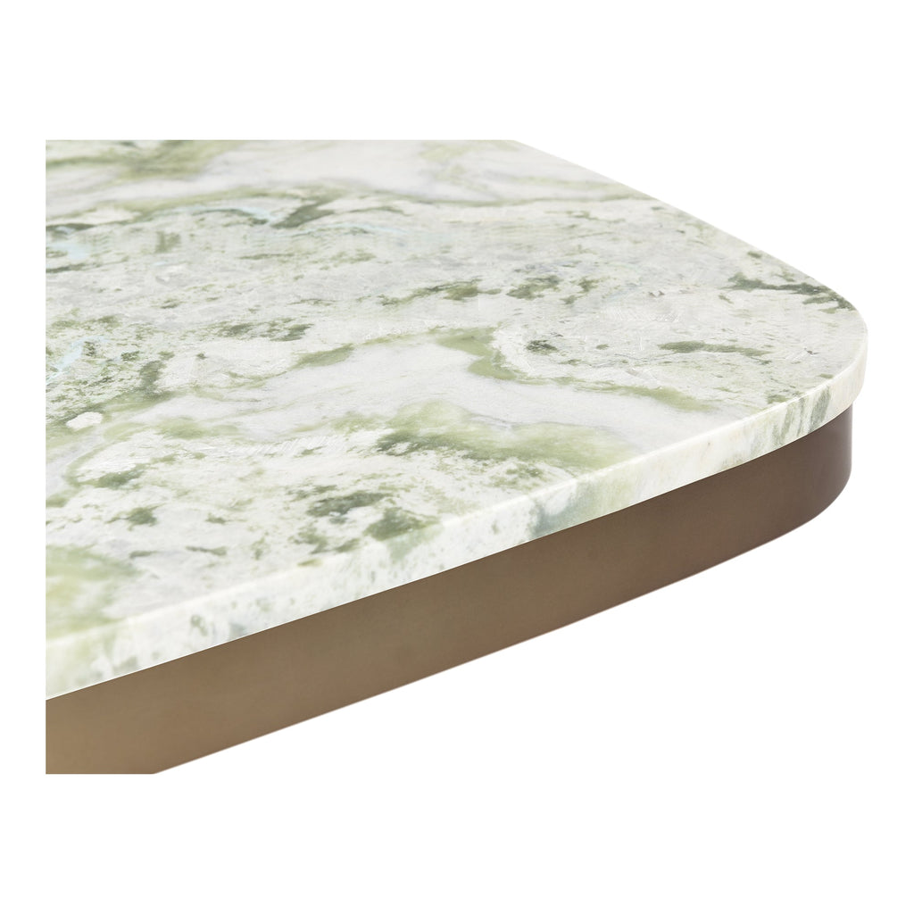 Moe's Home Celeste Cafe Table Green Onyx Marble