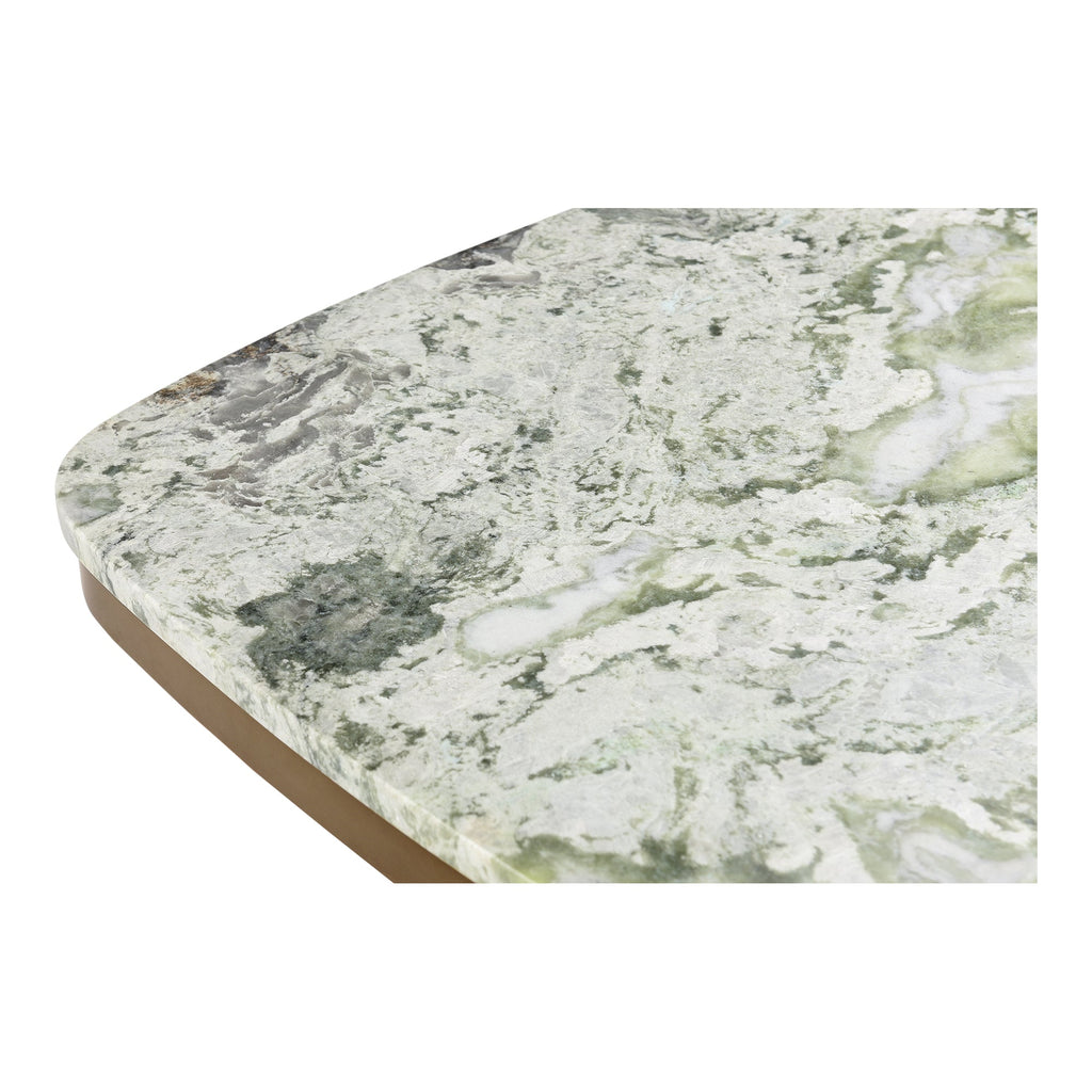 Moe's Home Celeste Cafe Table Green Onyx Marble