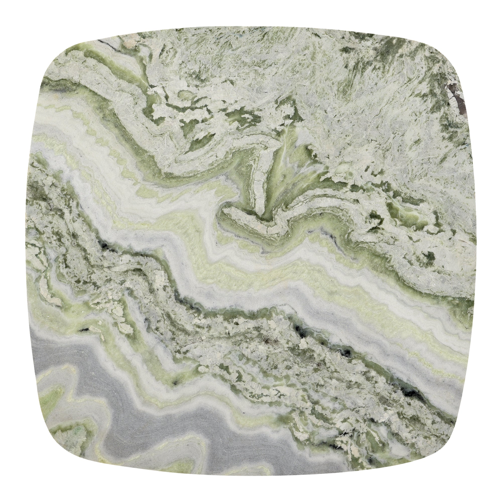 Moe's Home Celeste Cafe Table Green Onyx Marble