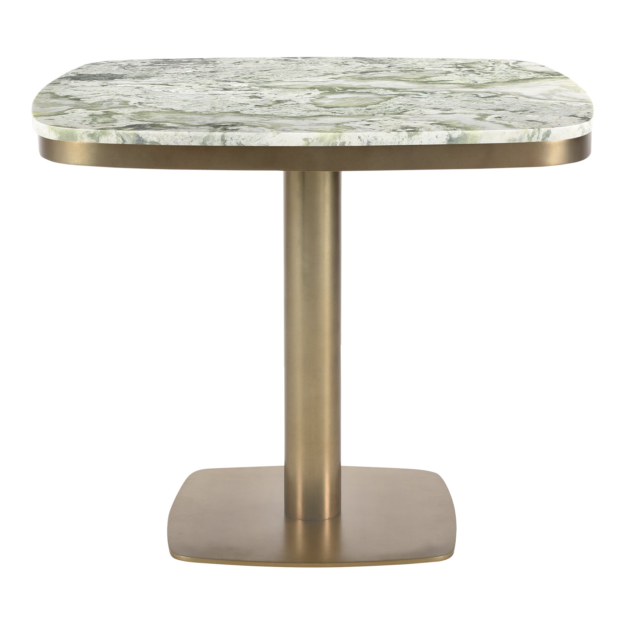 Moe's Home Celeste Cafe Table Green Onyx Marble