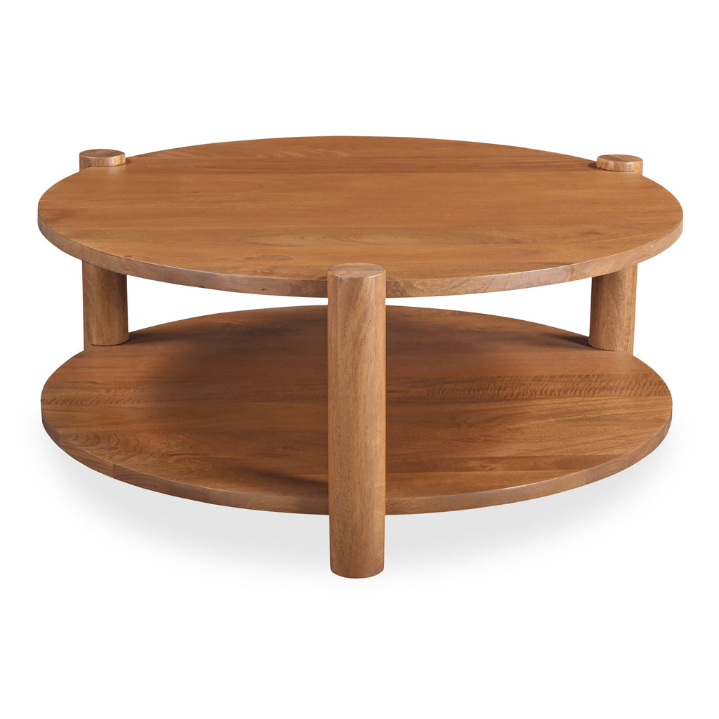 Moe's Home Olsen Coffee Table Vintage Brown