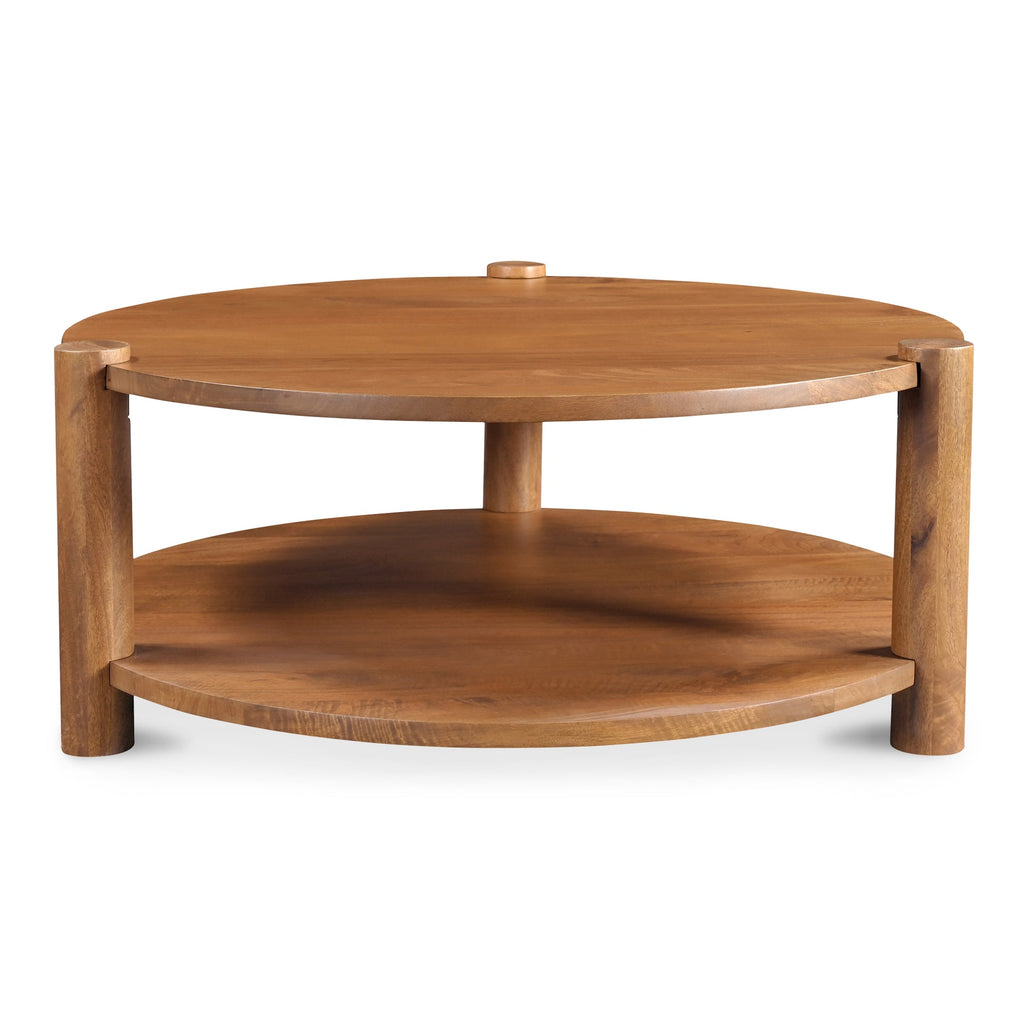 Moe's Home Olsen Coffee Table Vintage Brown