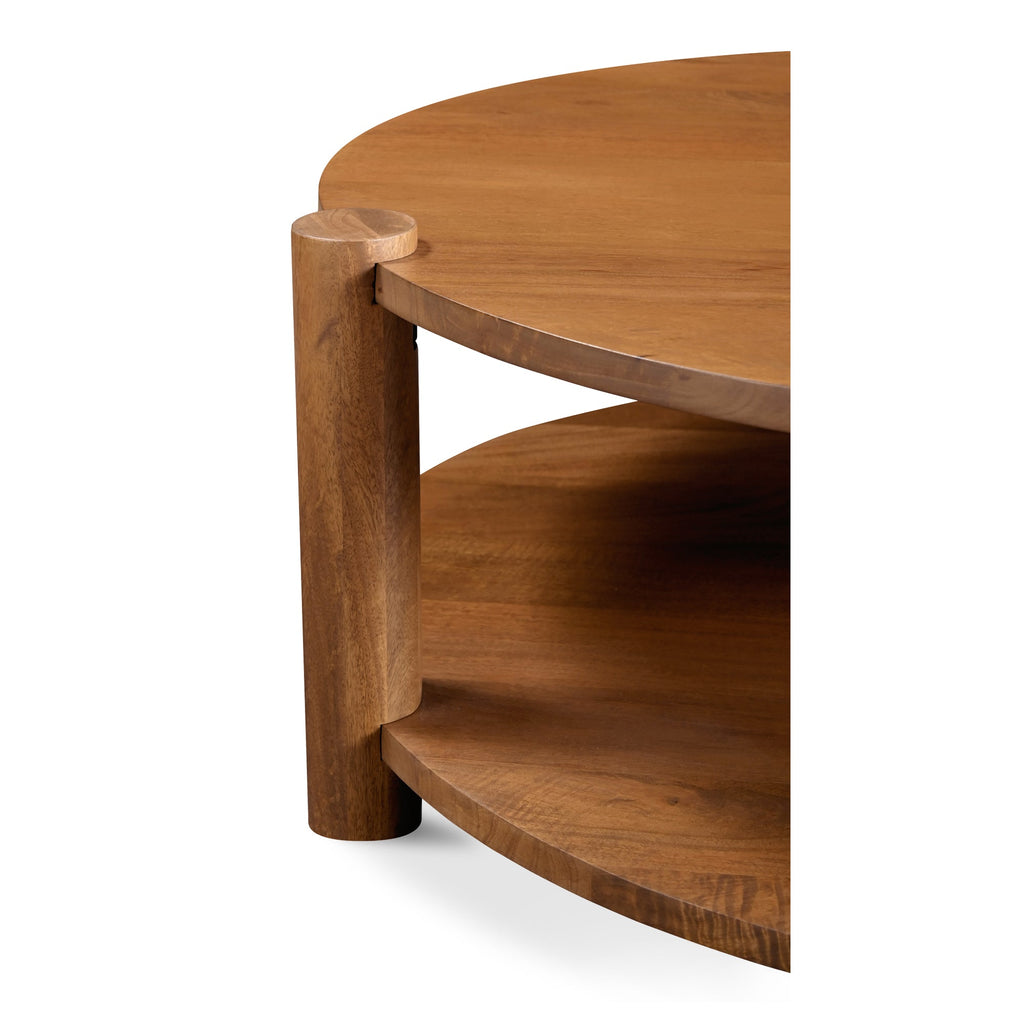 Moe's Home Olsen Coffee Table Vintage Brown