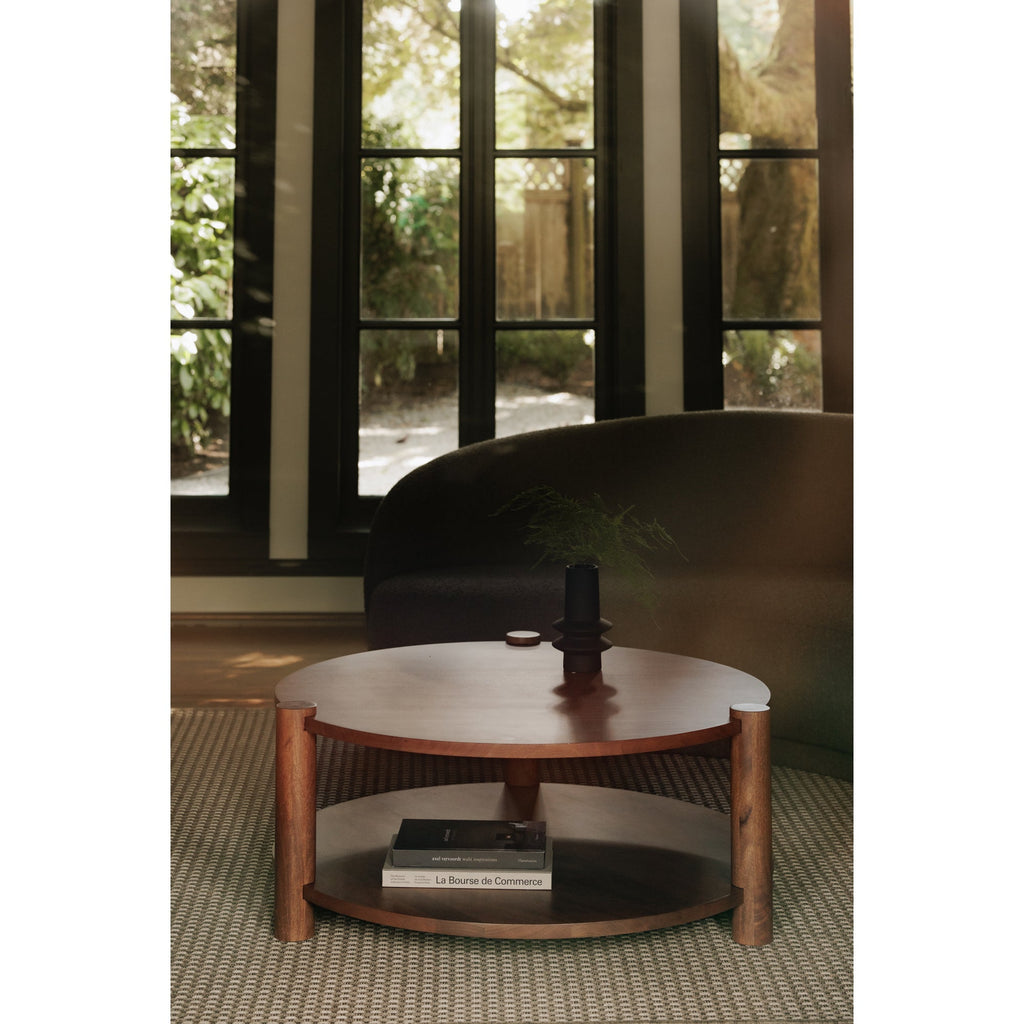 Moe's Home Olsen Coffee Table Vintage Brown