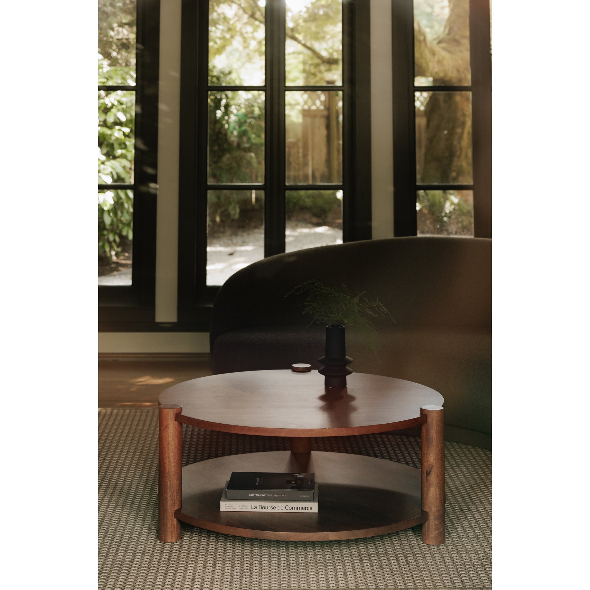 Moe's Home Olsen Coffee Table Vintage Brown