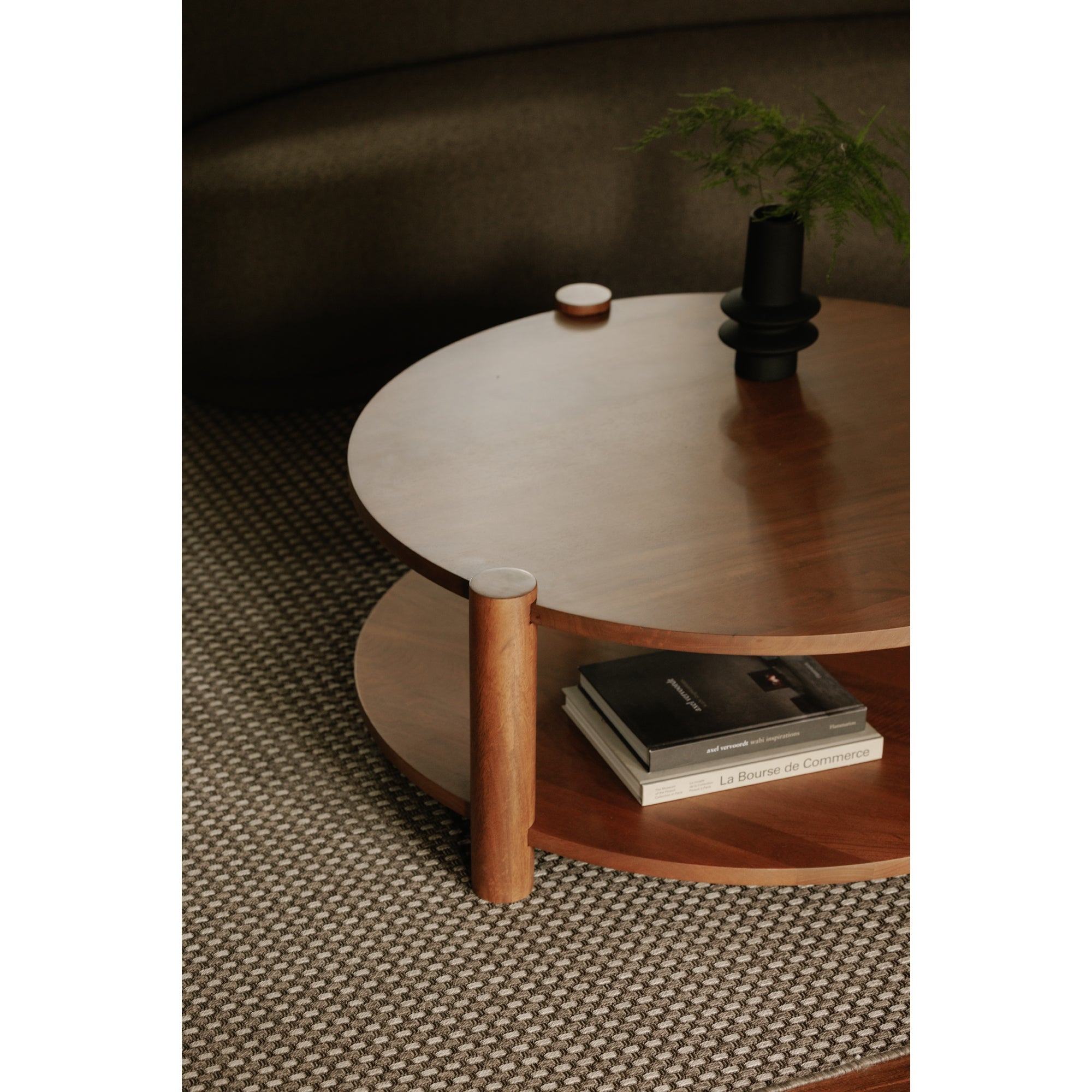 Moe's Home Olsen Coffee Table Vintage Brown