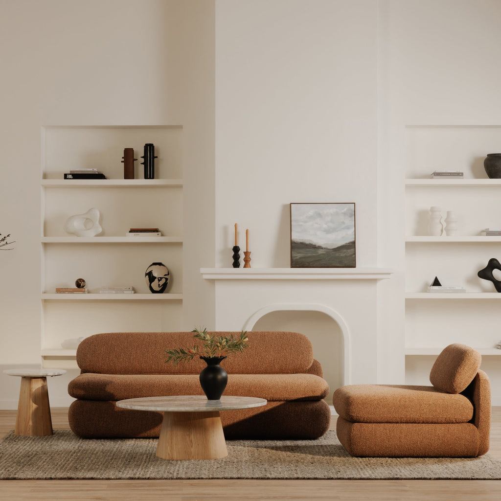 Moe's Home Evelyn Coffee Table Ashen Grey Matrix