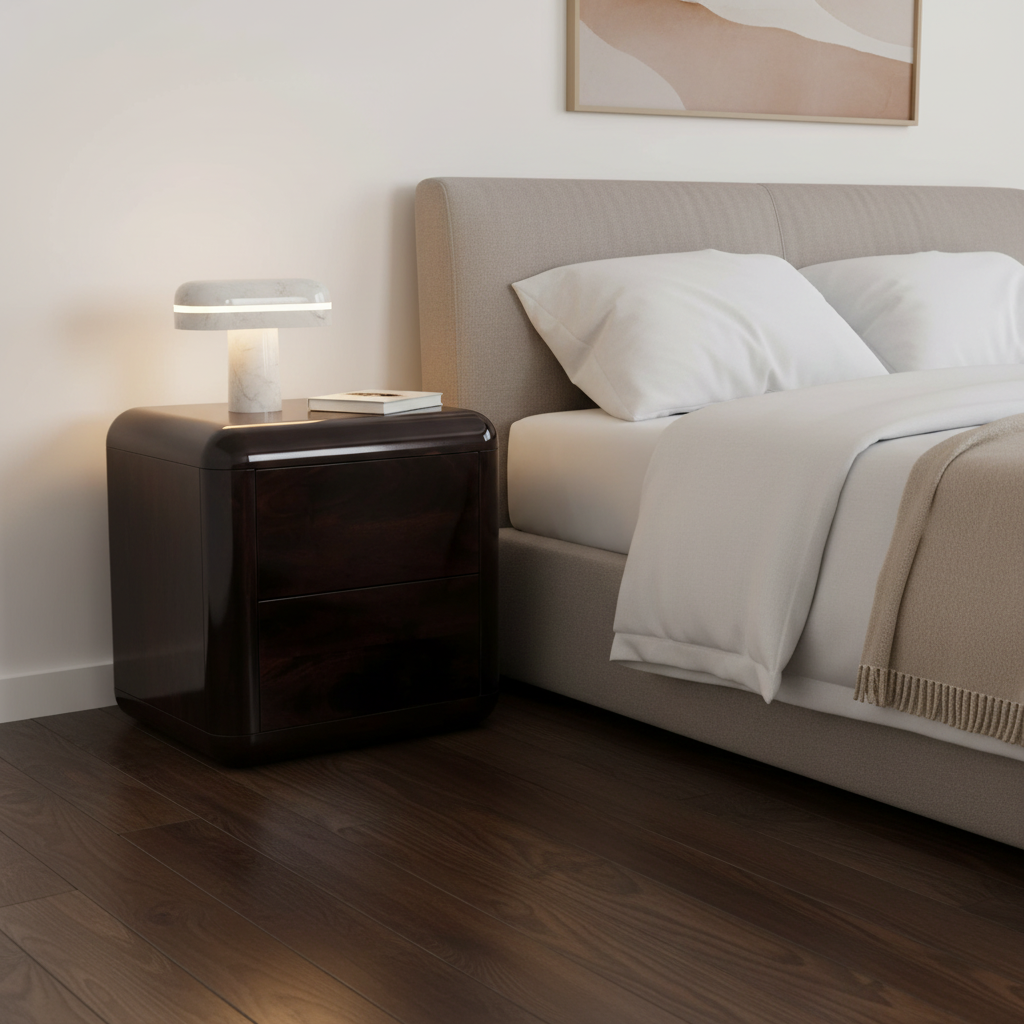 Moe's Home Rory Nightstand Dark Brown