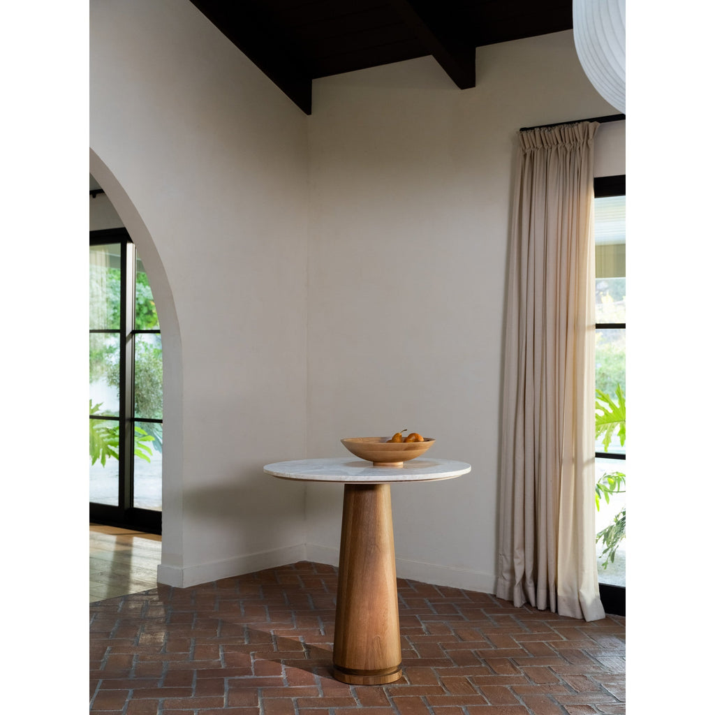 Moe's Home Sage Cafe Table Cosmos Marble