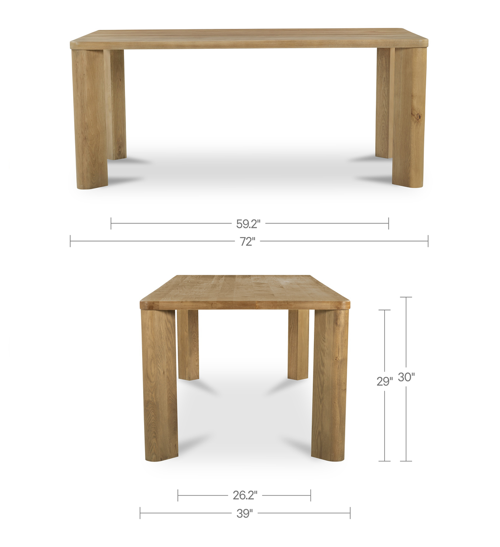 Moe's Home Segment Dining Table