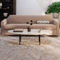 Moe's Home Winona Coffee Table Botticino Beige Marble