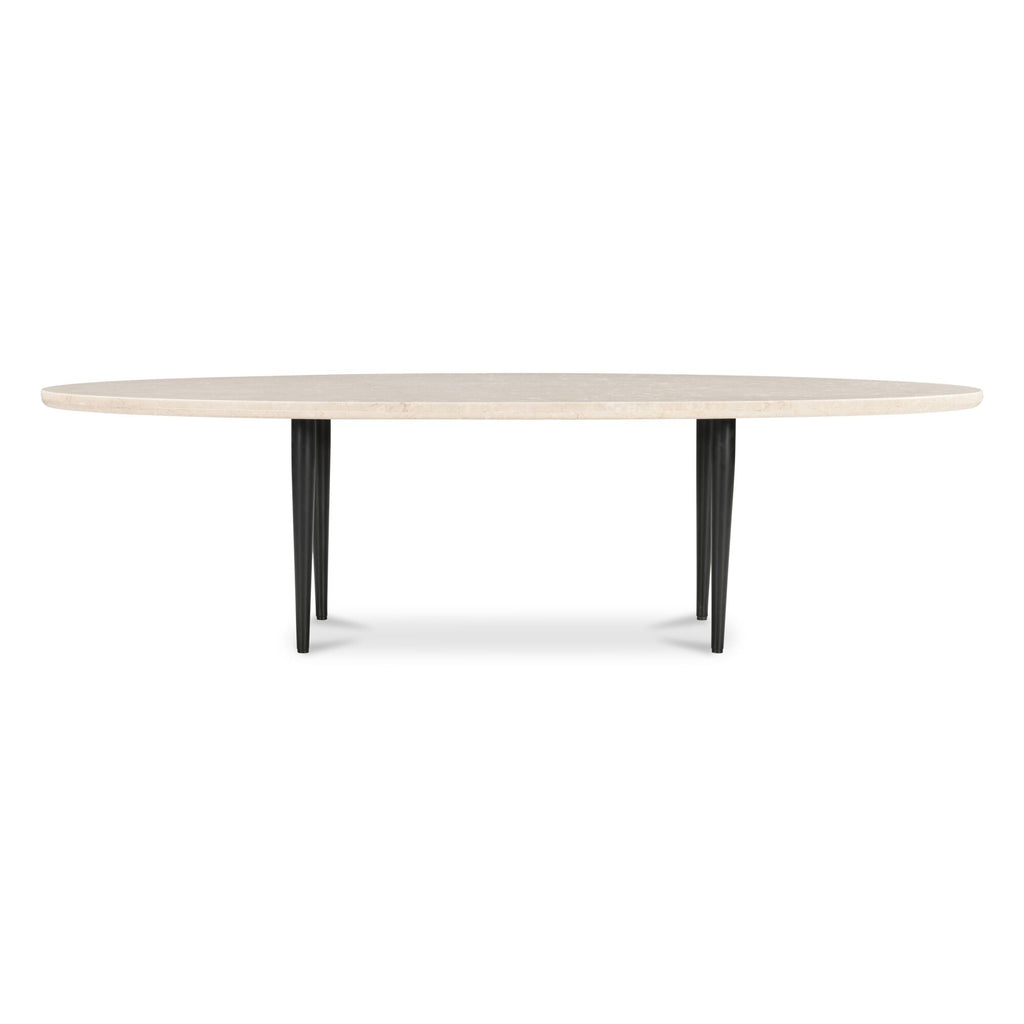 Moe's Home Winona Coffee Table Botticino Beige Marble