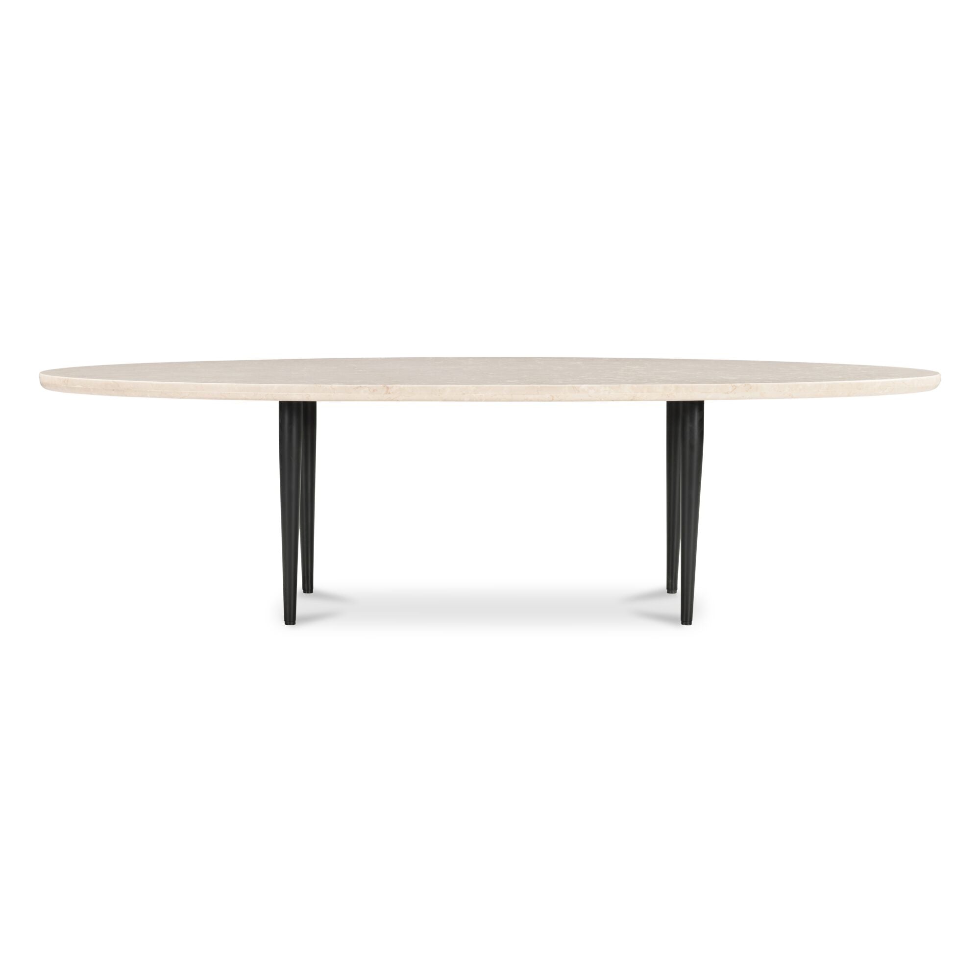 Moe's Home Winona Coffee Table Botticino Beige Marble