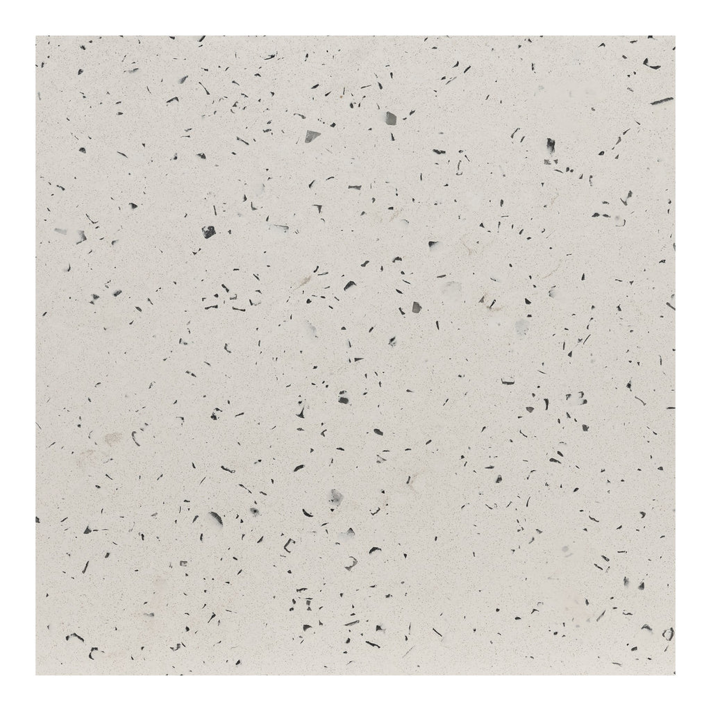 Moe's Home Lyon Outdoor Bench White Terrazzo