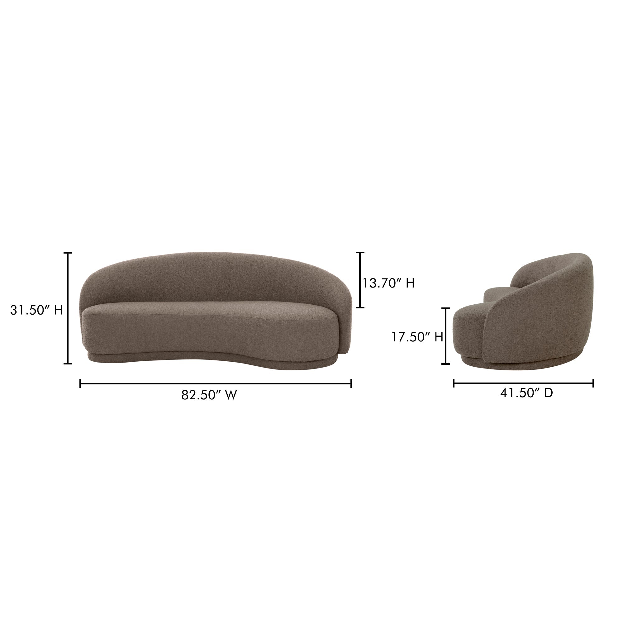 Moe's Home Excelsior Sofa