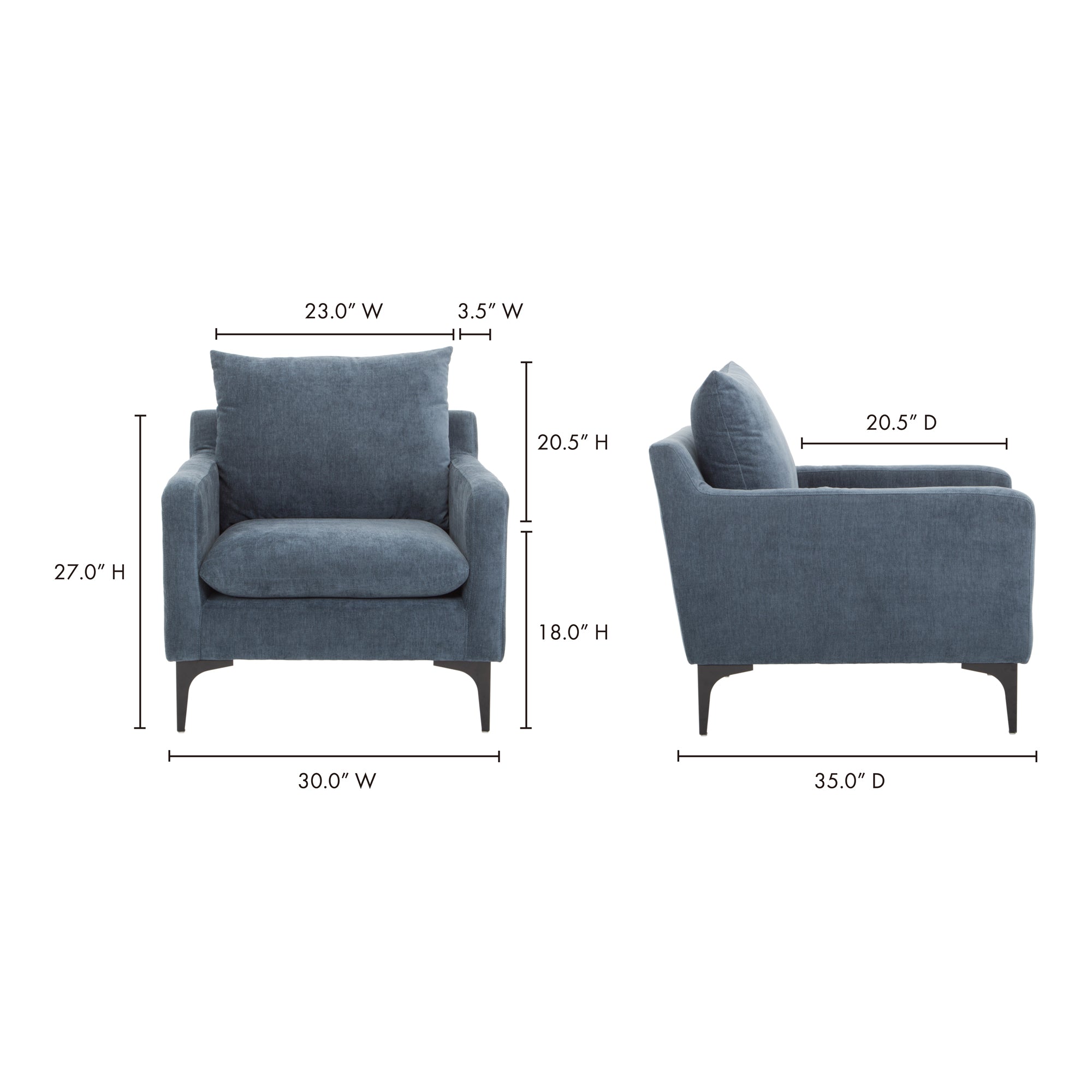Moe's Home Paris Accent Chair
