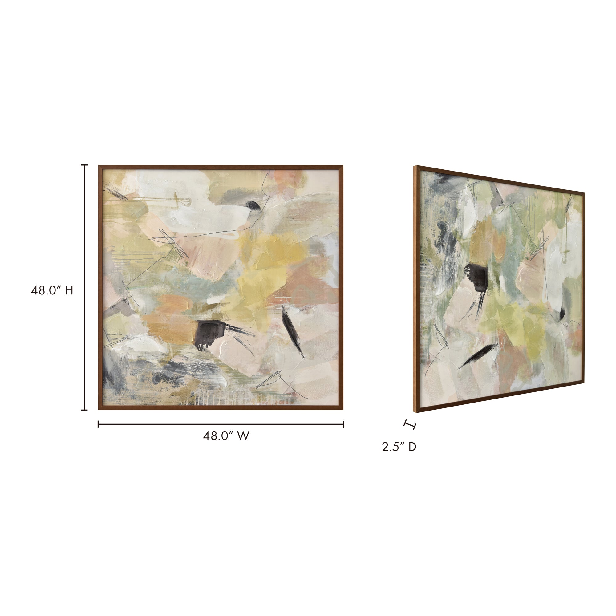 Moe's Home Serendipity Framed Painting