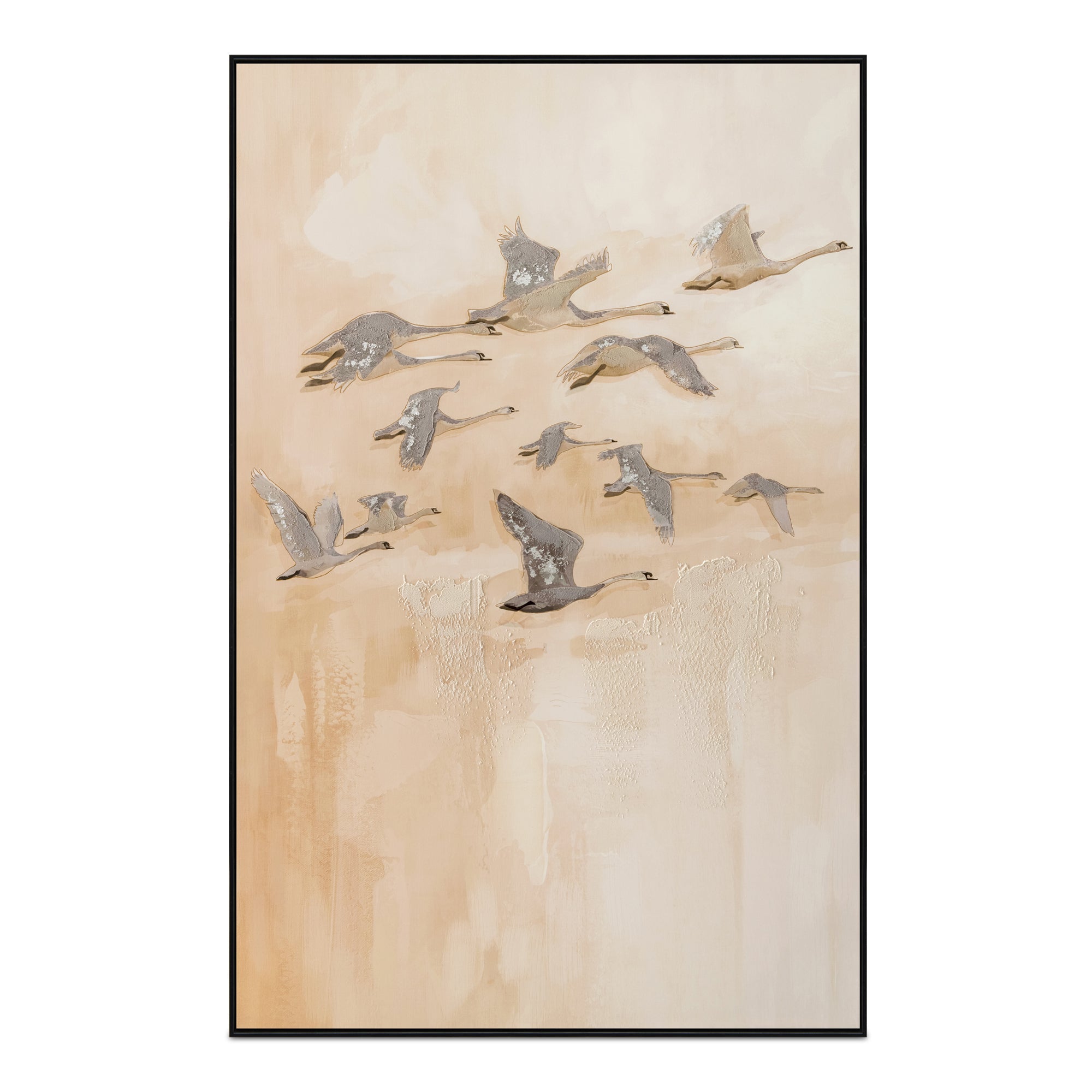 Moe's Home Unison Framed Painting