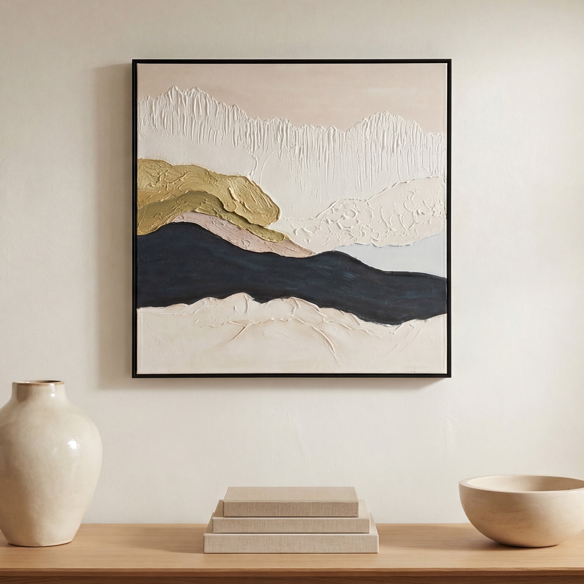 Moe's Home Elevate Framed Painting
