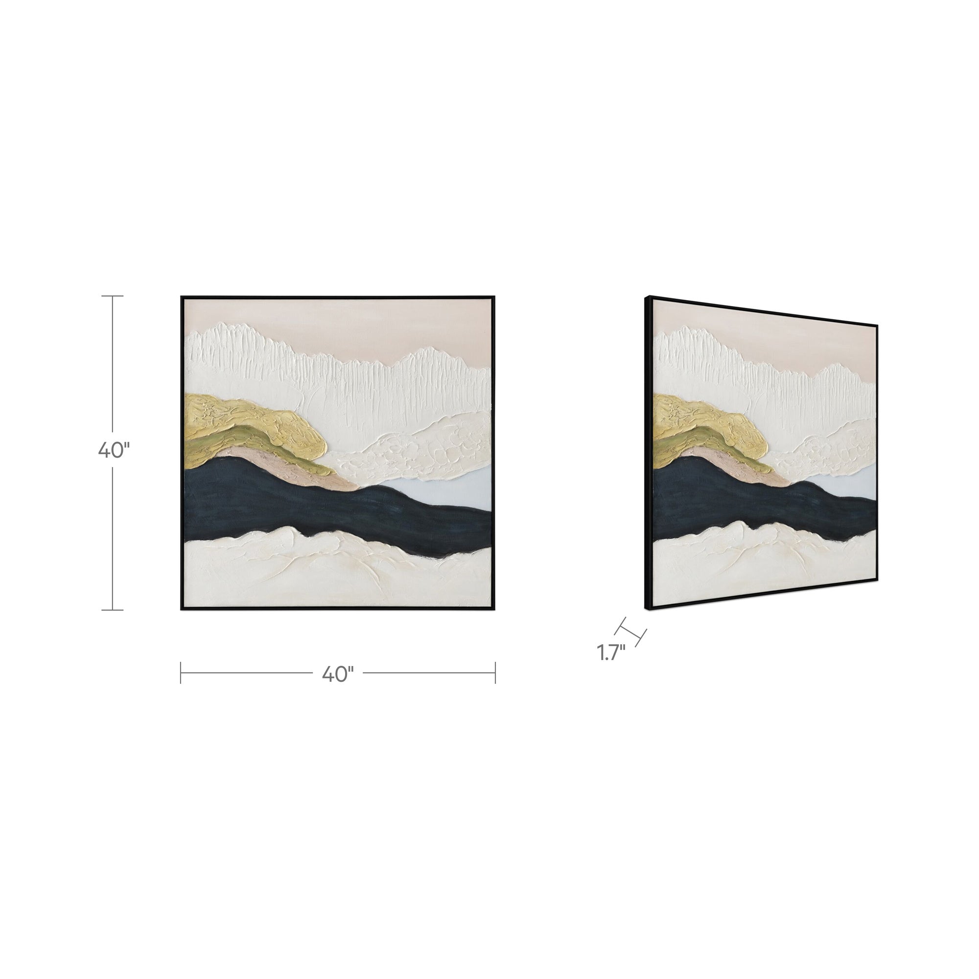 Moe's Home Elevate Framed Painting