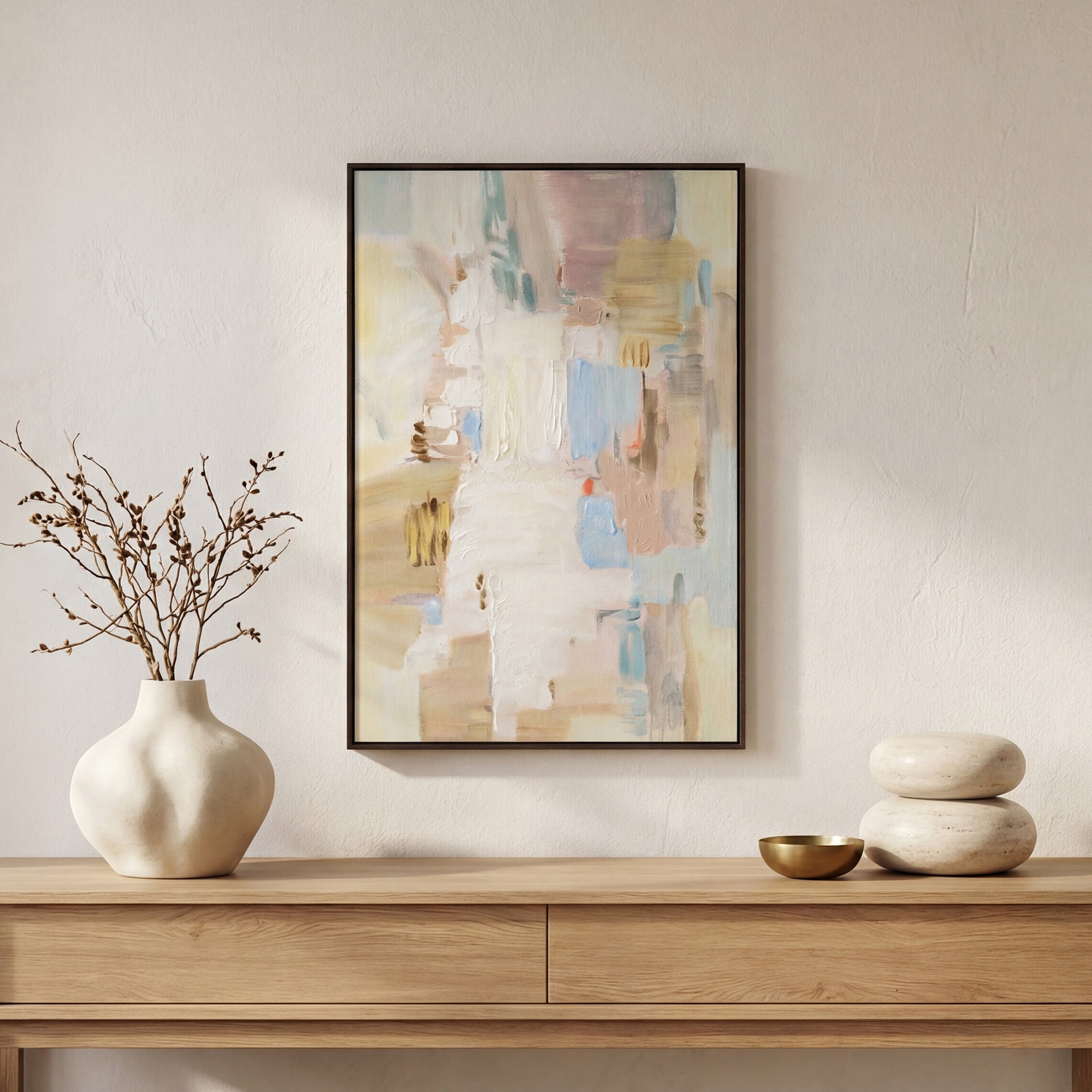 Moe's Home Lumen Framed Painting