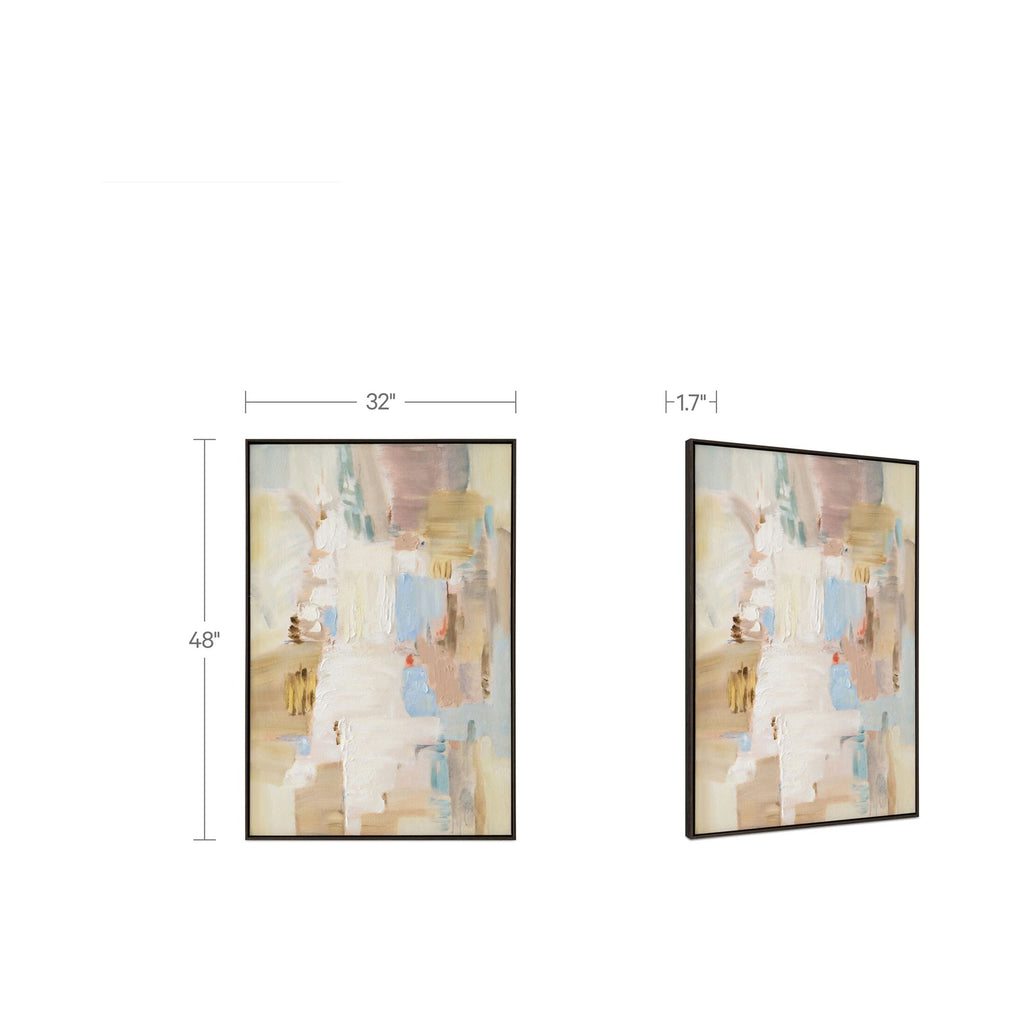 Moe's Home Lumen Framed Painting