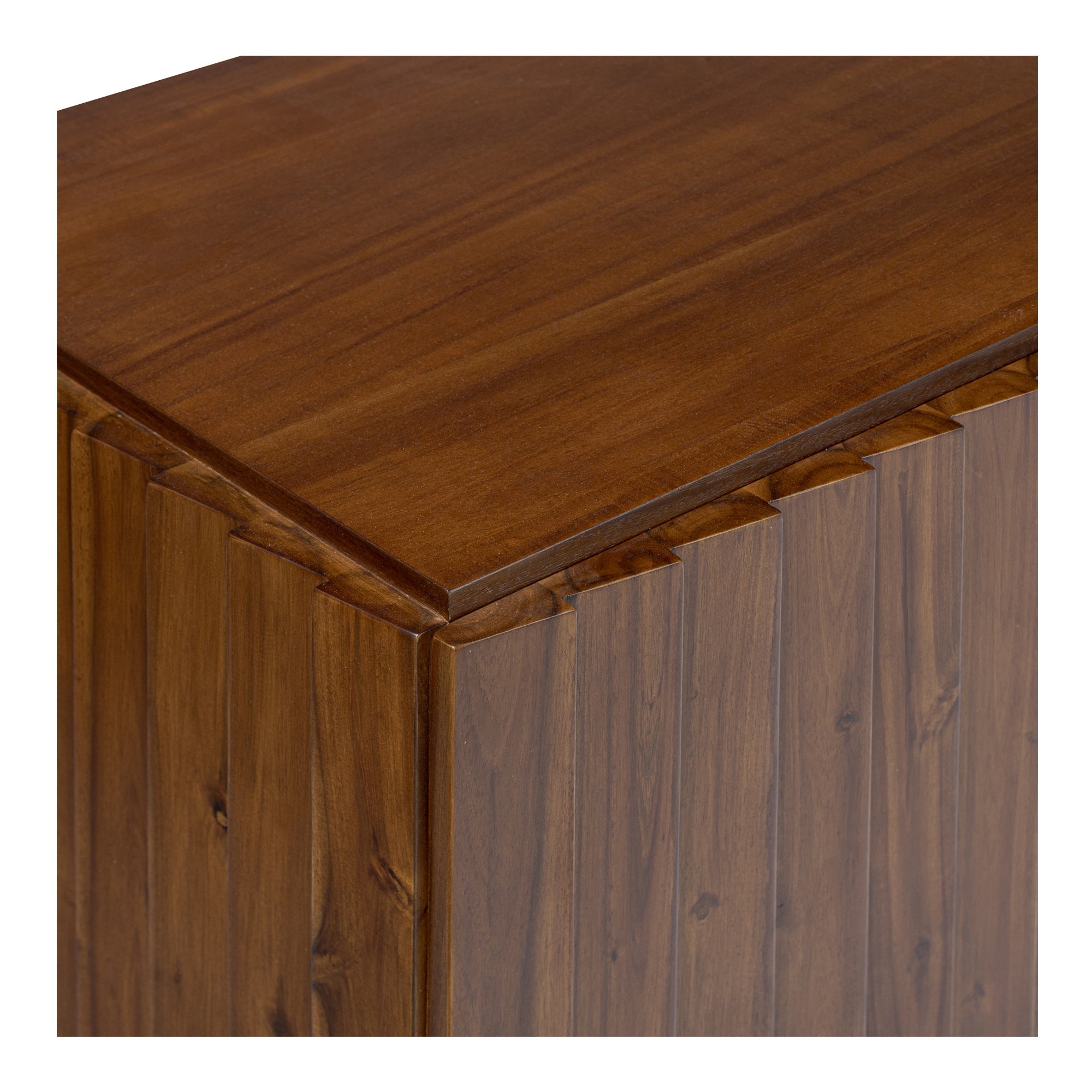 Moe's Home Lincoln Media Cabinet Brown