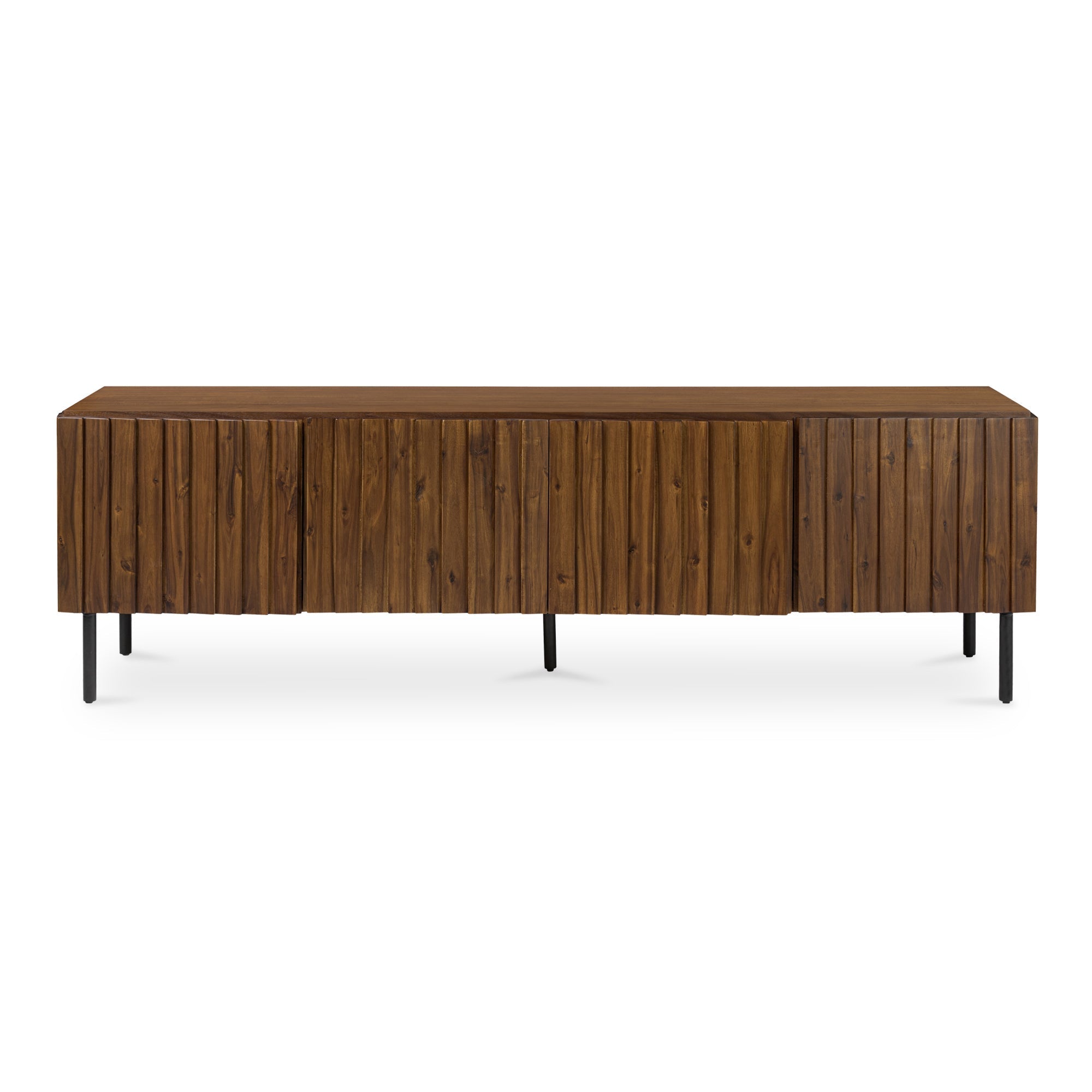 Moe's Home Lincoln Media Cabinet Brown