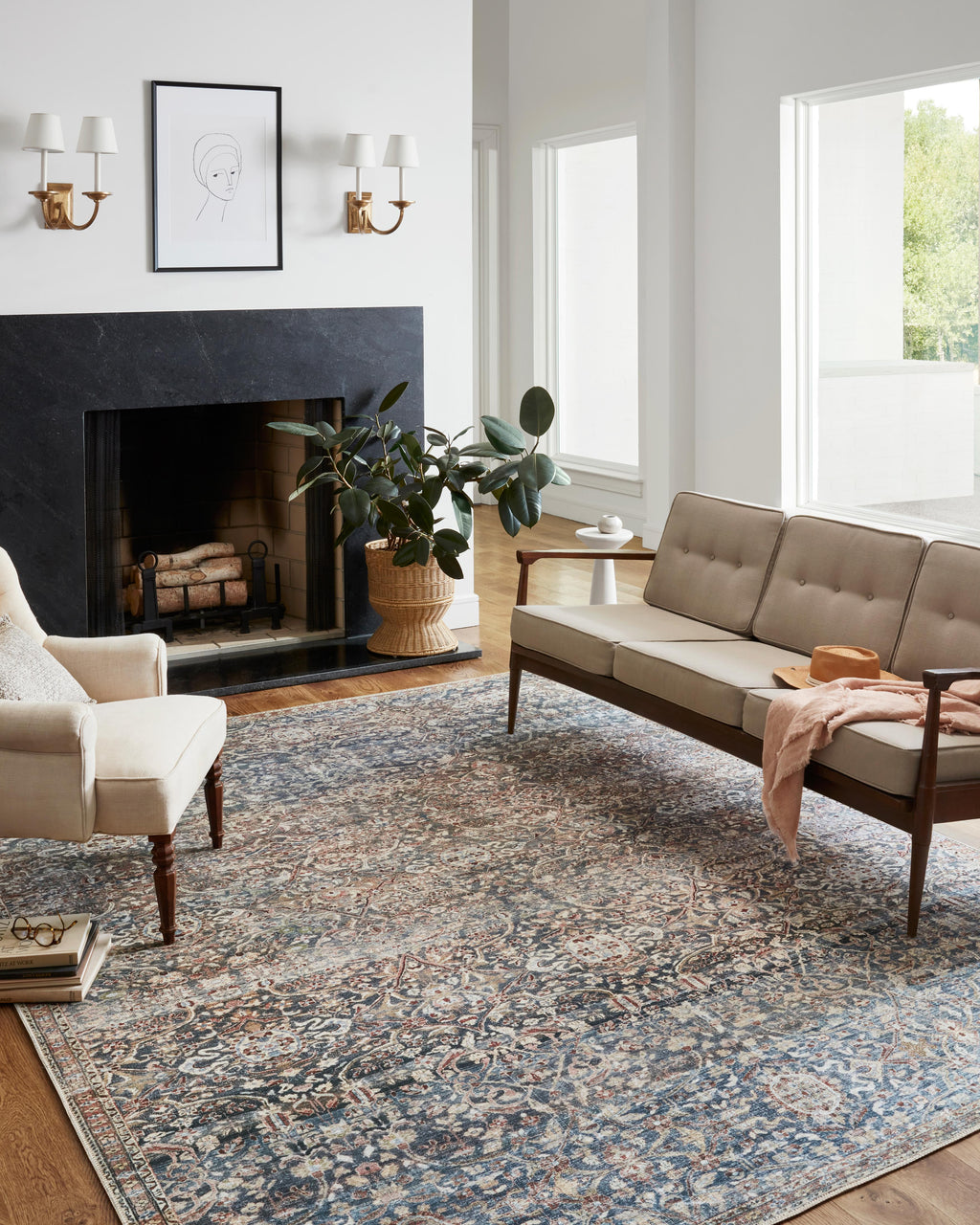 Chris Loves Julia x Loloi Jules Runner Rug