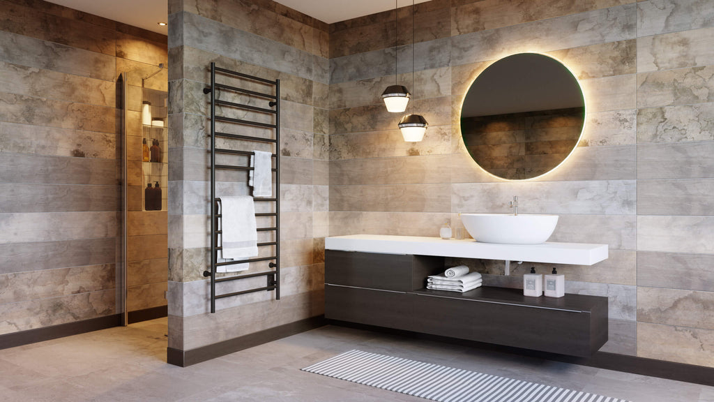 ICO Bath 24" x 60" Kontour Linear Towel Warmer