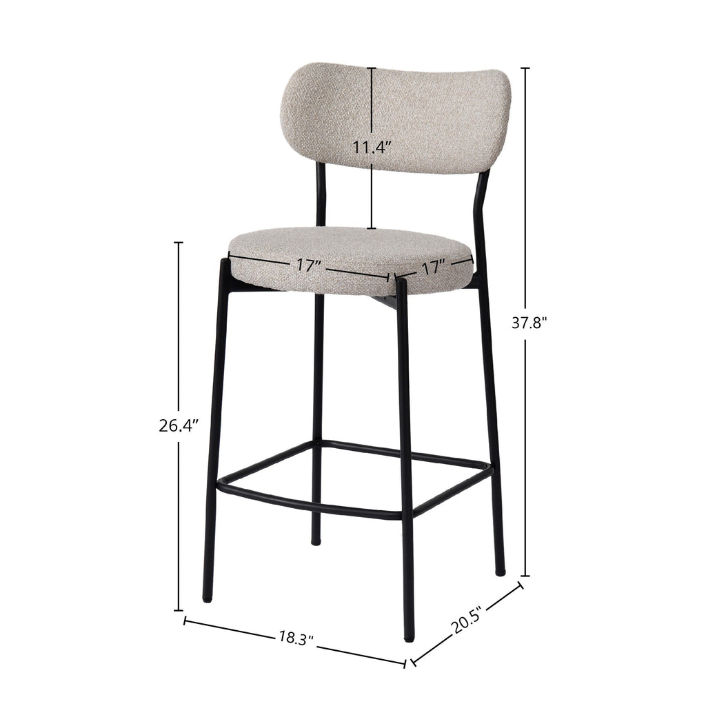 LH Home Kai Counter Stool (Set of 2)