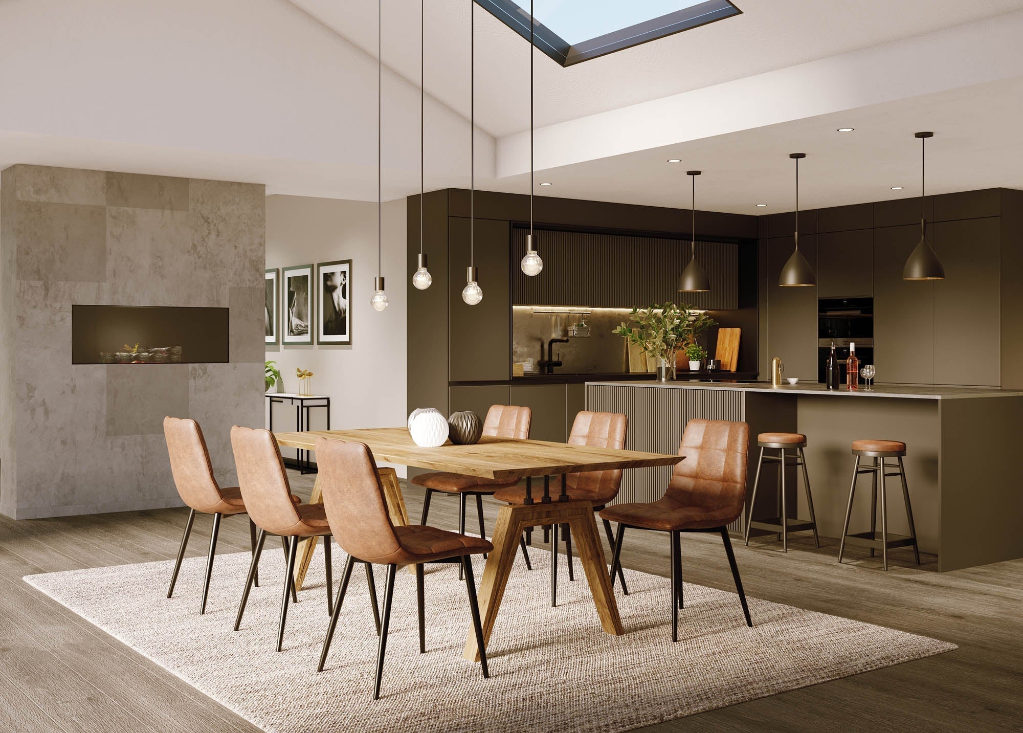 LH Home Landmark Dining Table 84"