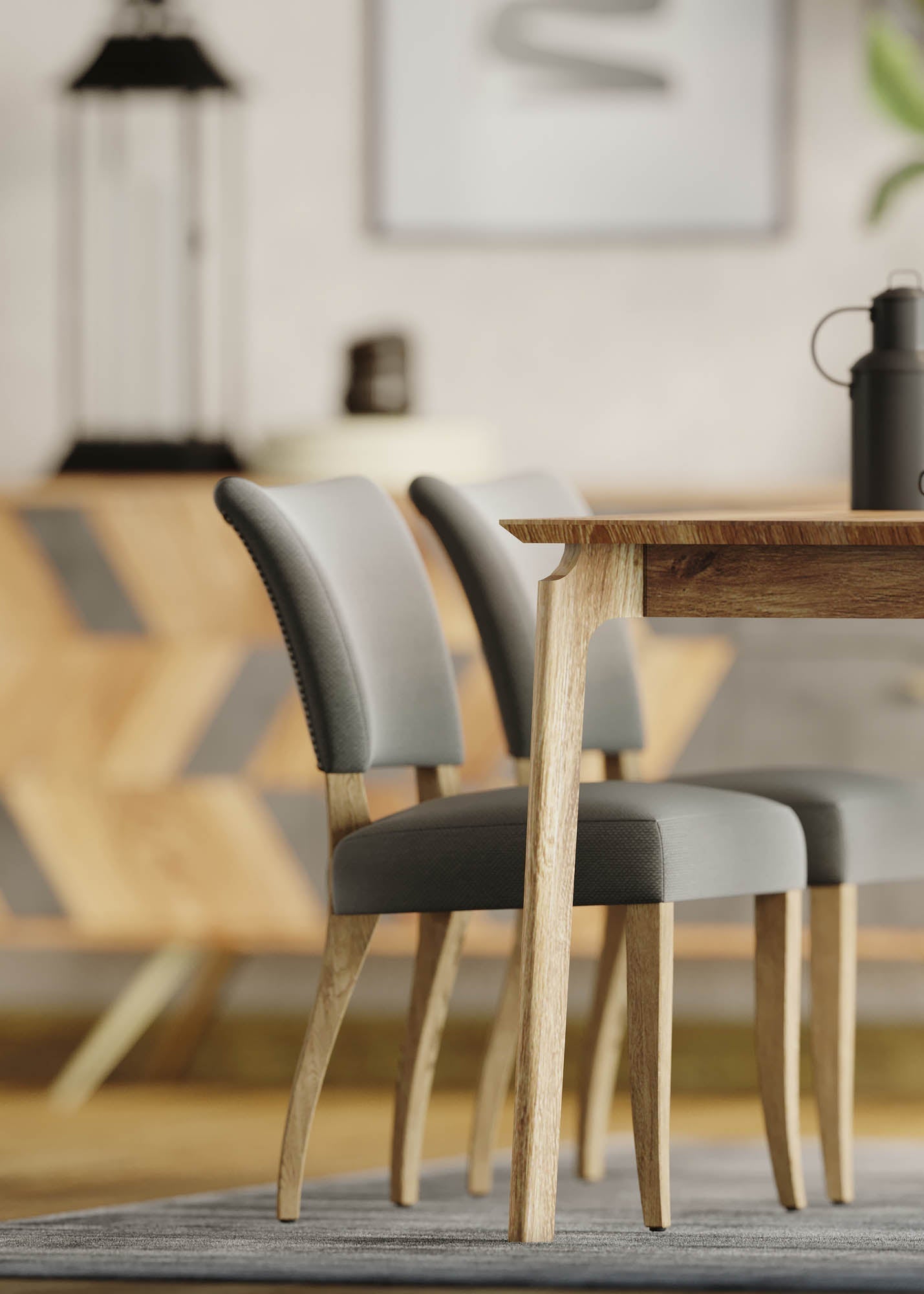 LH Home Kenzo Dining Table Small 60"