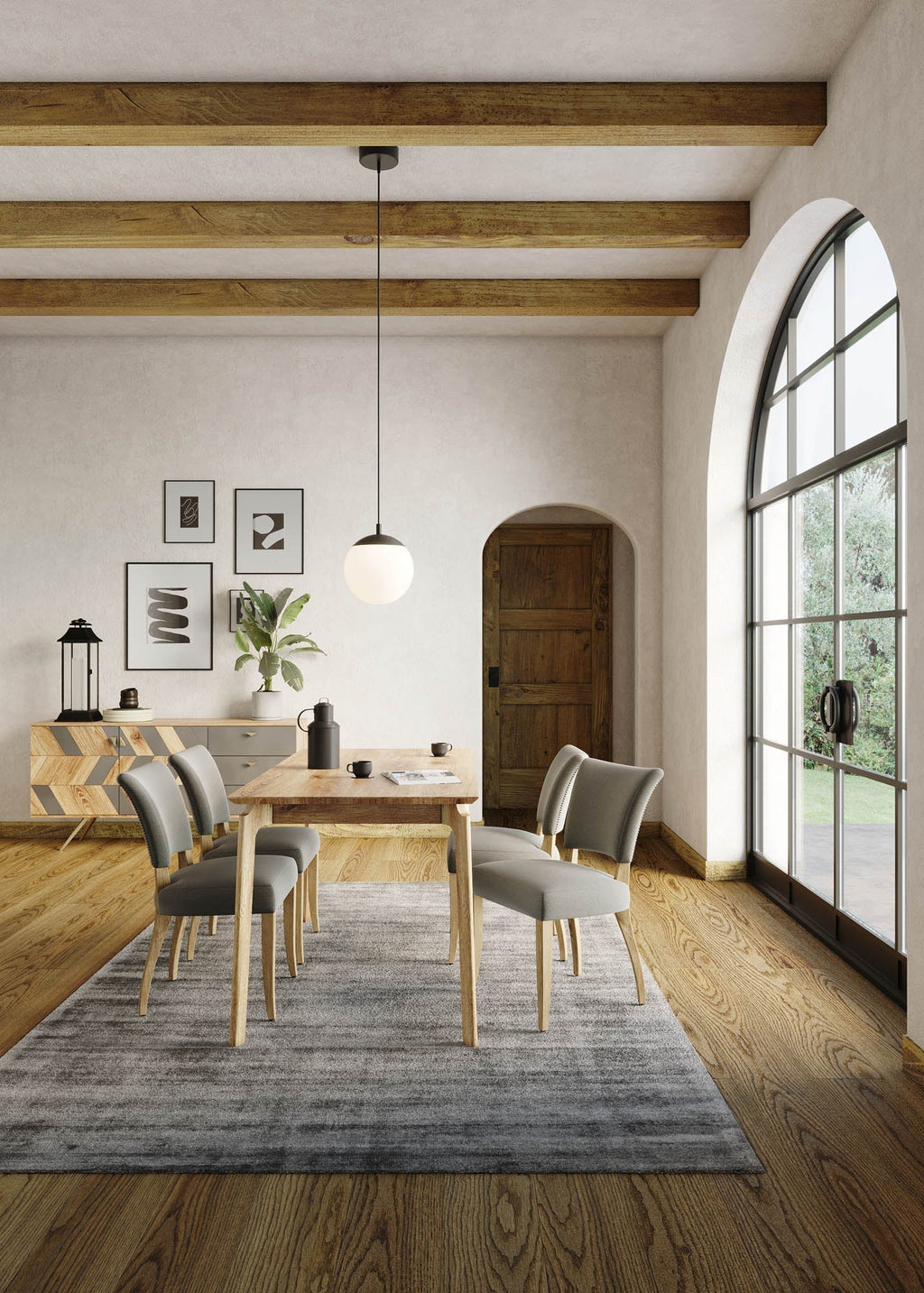 LH Home Kenzo Dining Table Small 60"