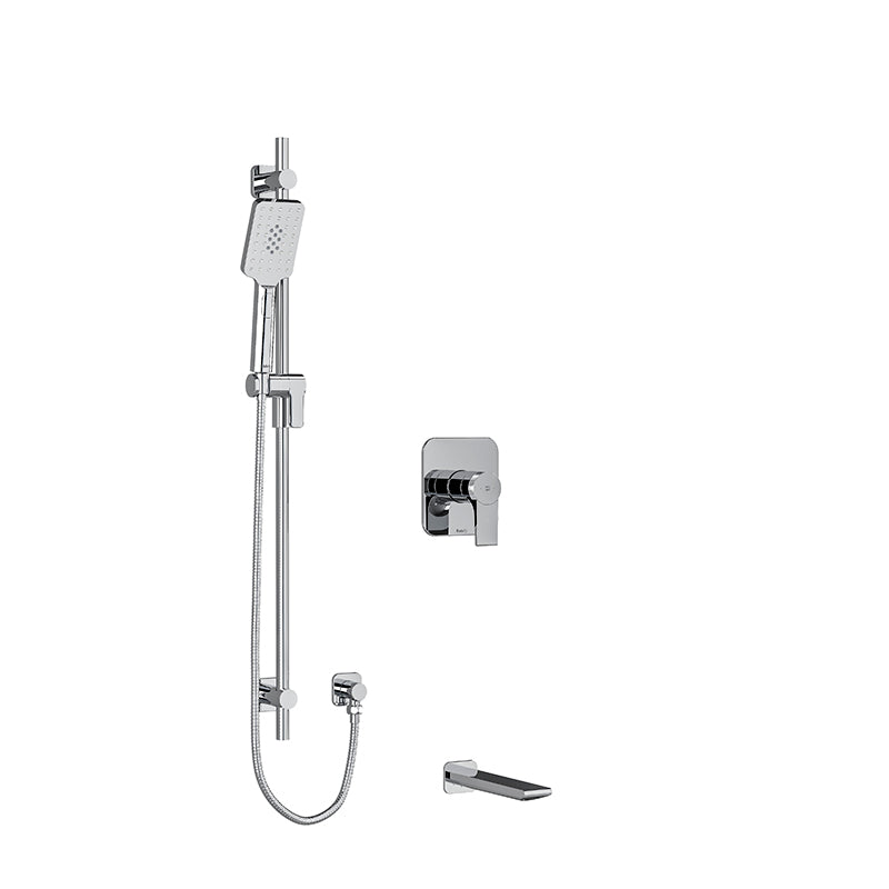Riobel Fresk  2-Way System with Tub Spout and Hand Shower Rail