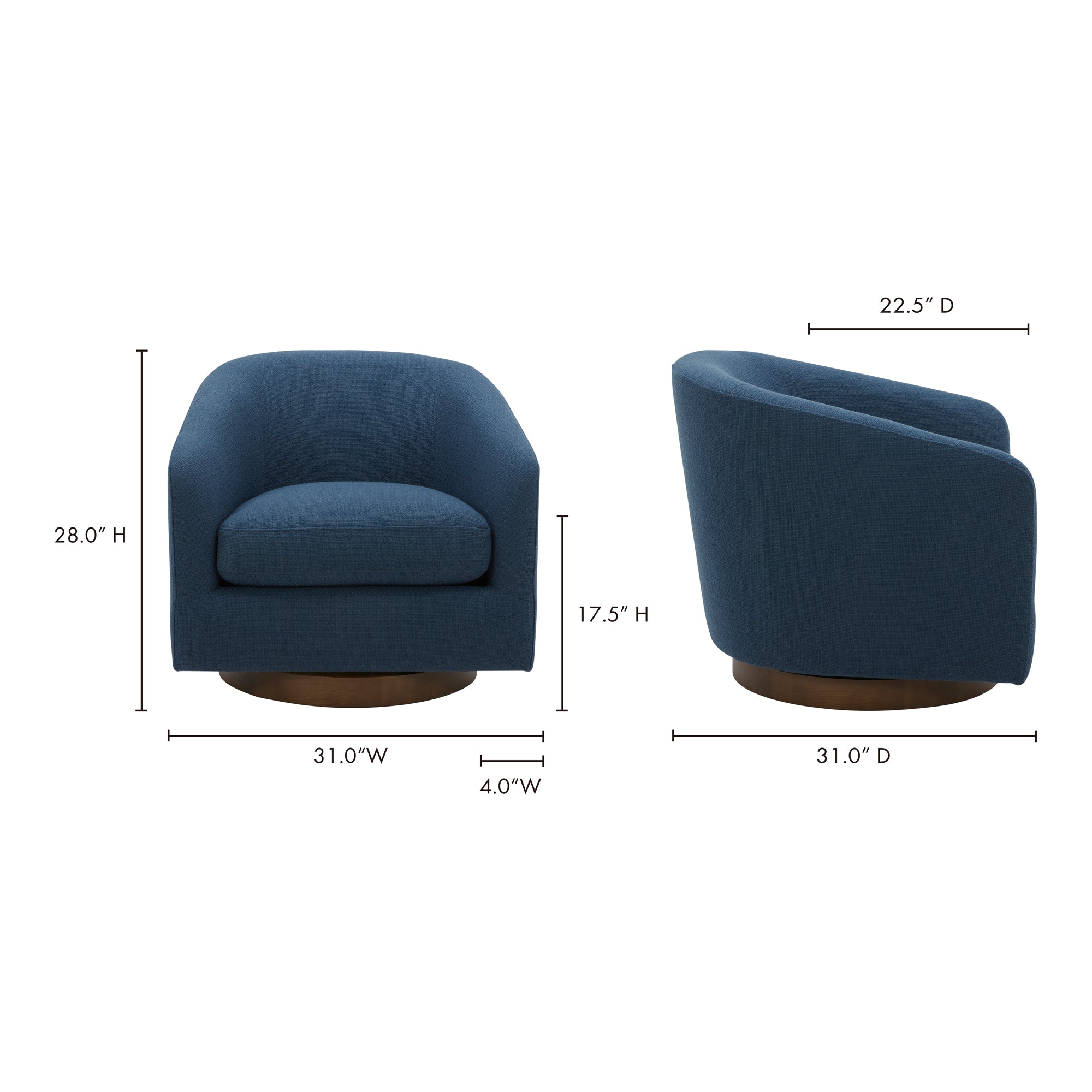 Moe's Home Oscy Accent Chair