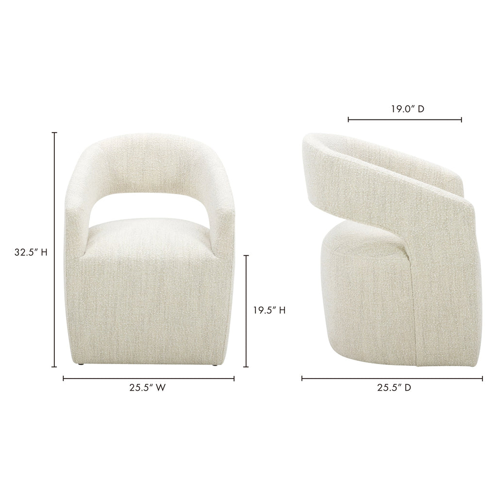 Moe's Home Barrow Dining Chair