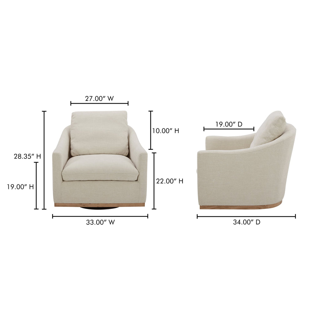 Moe's Home Linden Accent Chair