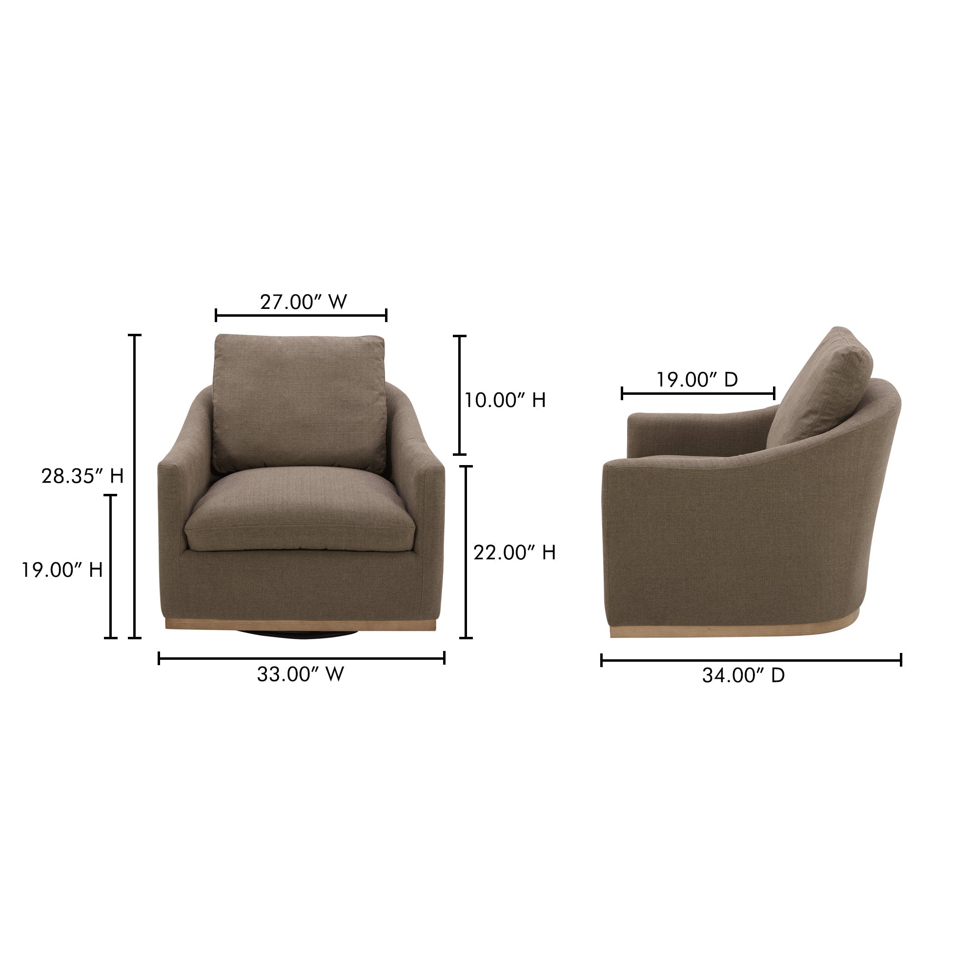 Moe's Home Linden Accent Chair