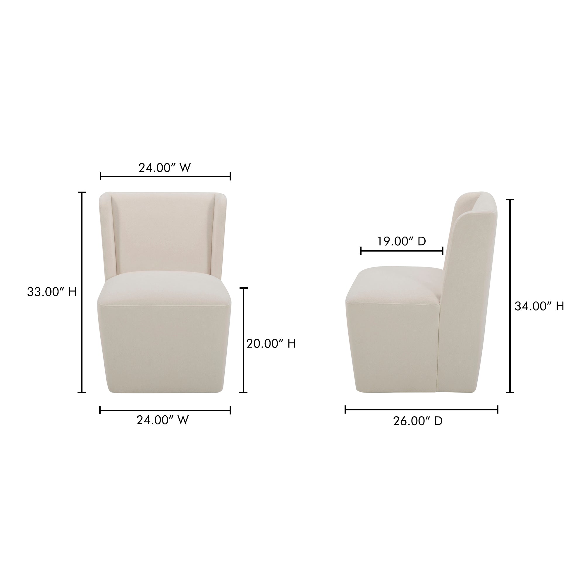 Moe's Home Cormac Dining Chair