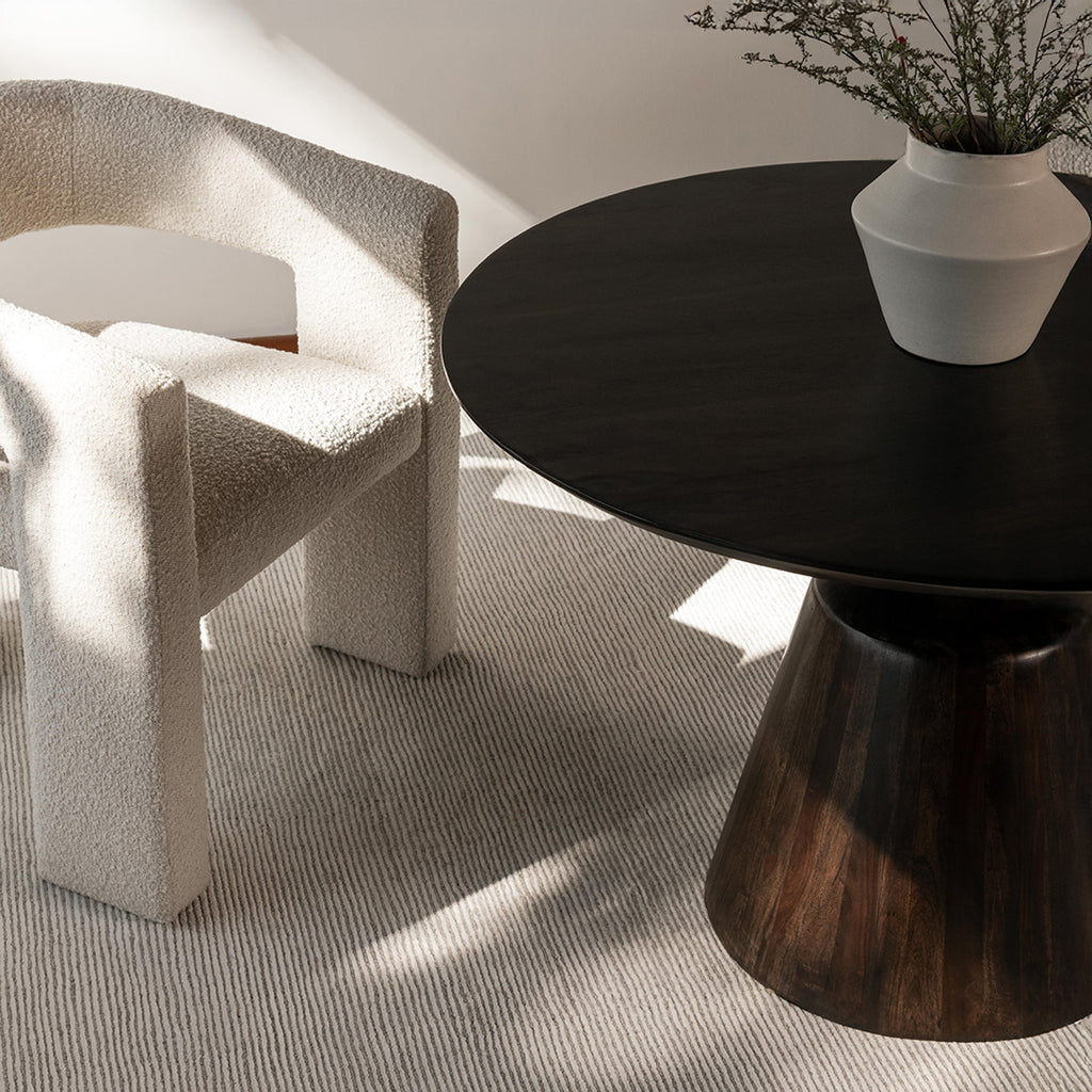 Moe's Home Myron Dining Table Dark Brown