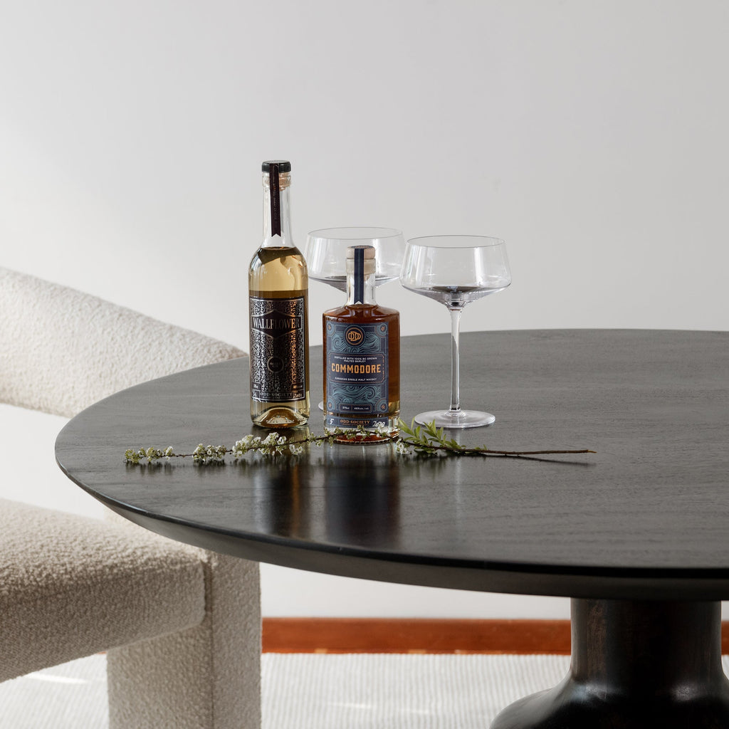 Moe's Home Myron Dining Table Dark Brown