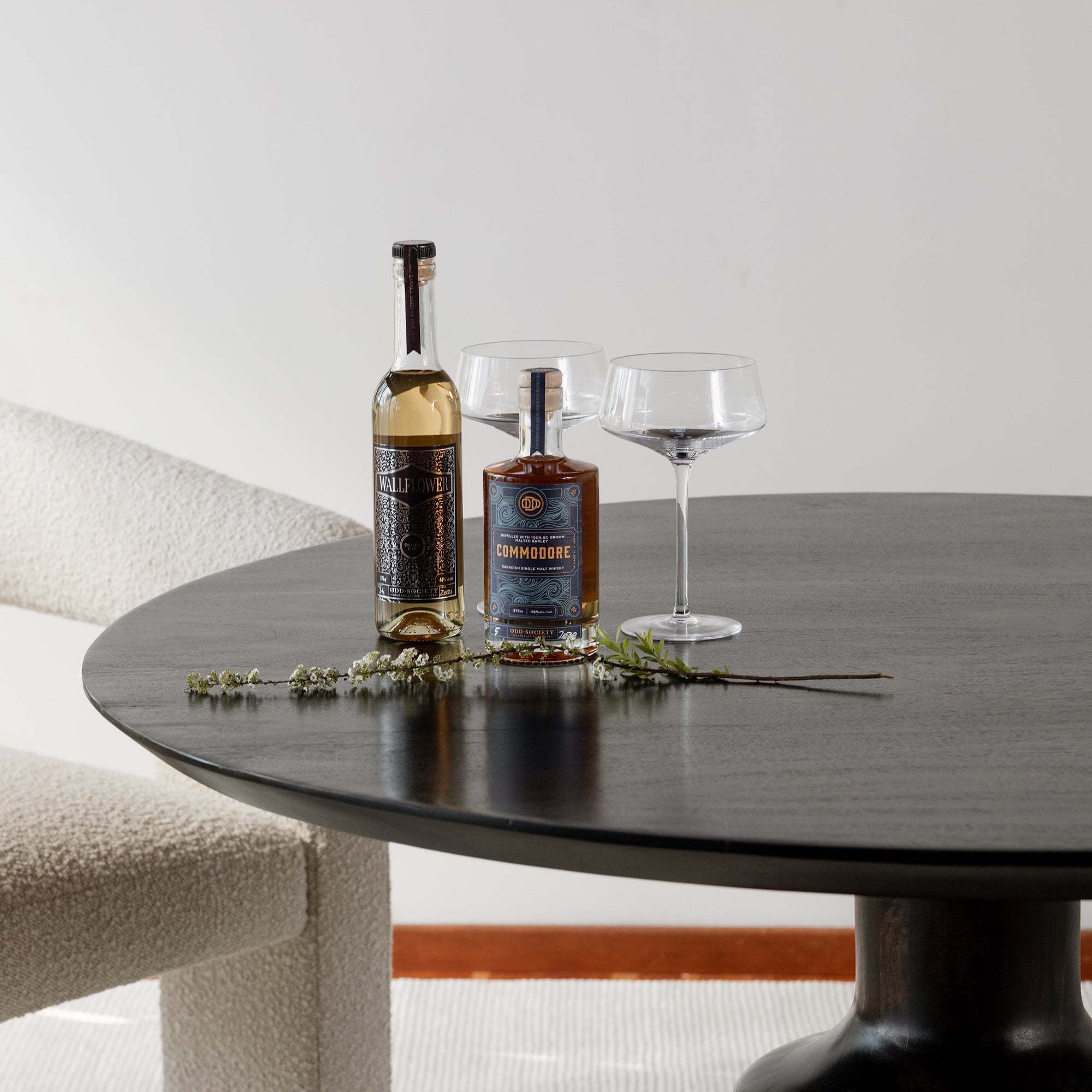 Moe's Home Myron Dining Table Dark Brown