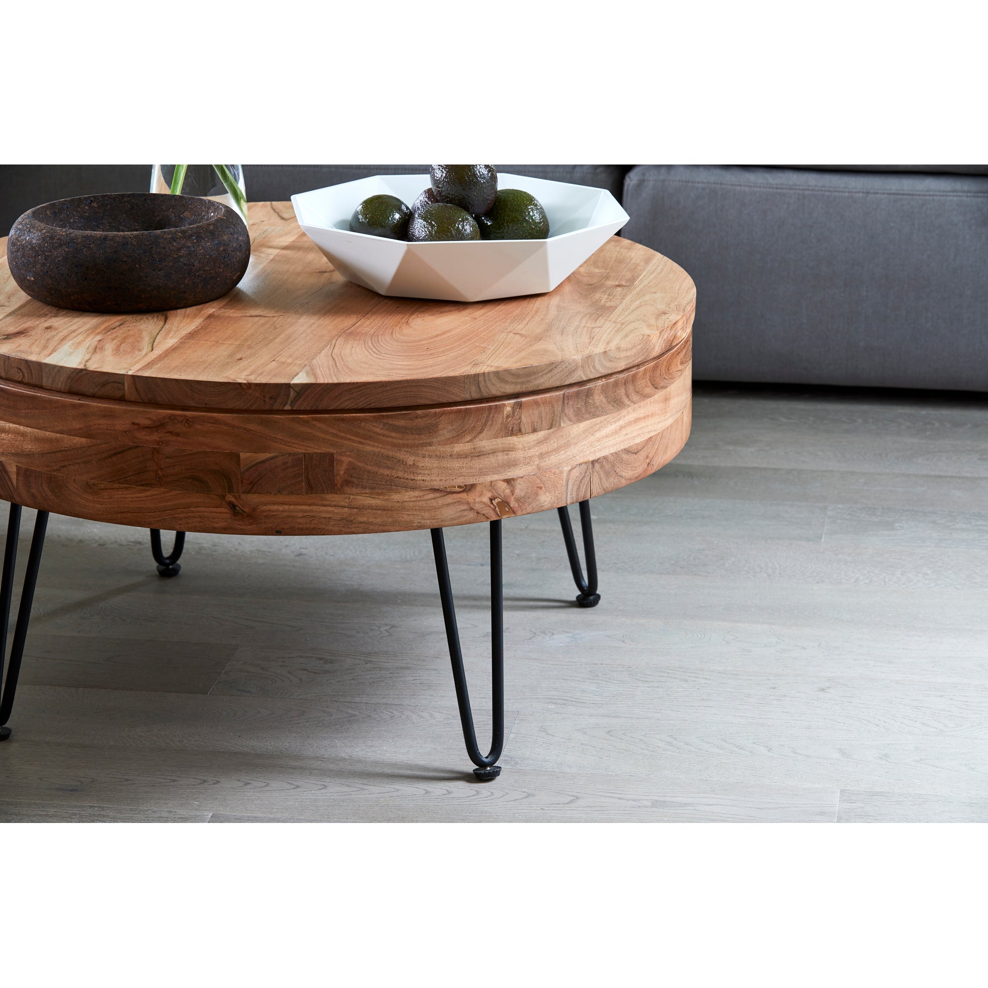 Moe's Home Privado Storage Coffee Table Natural