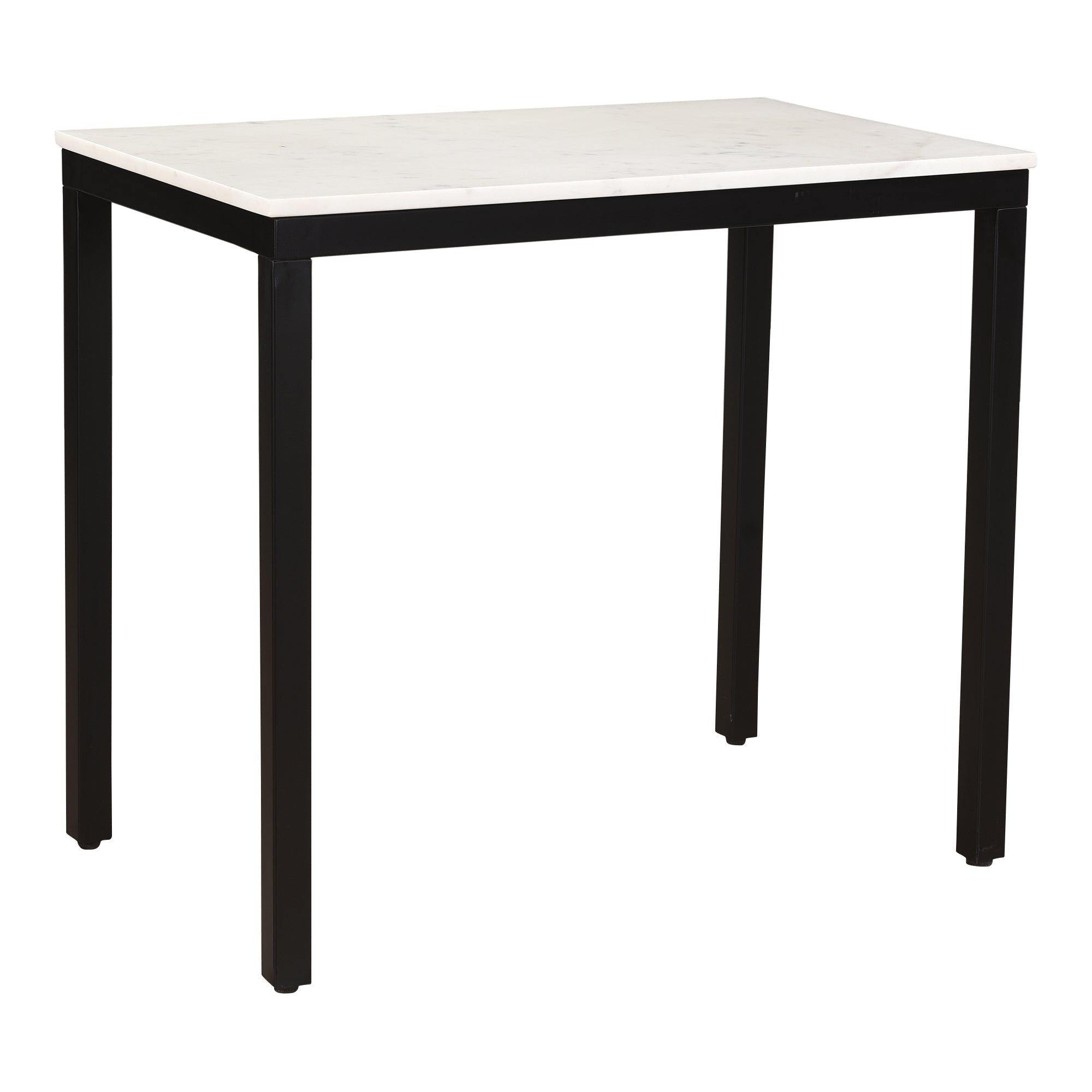 Moe's Home Parson Marble Mini Desk White