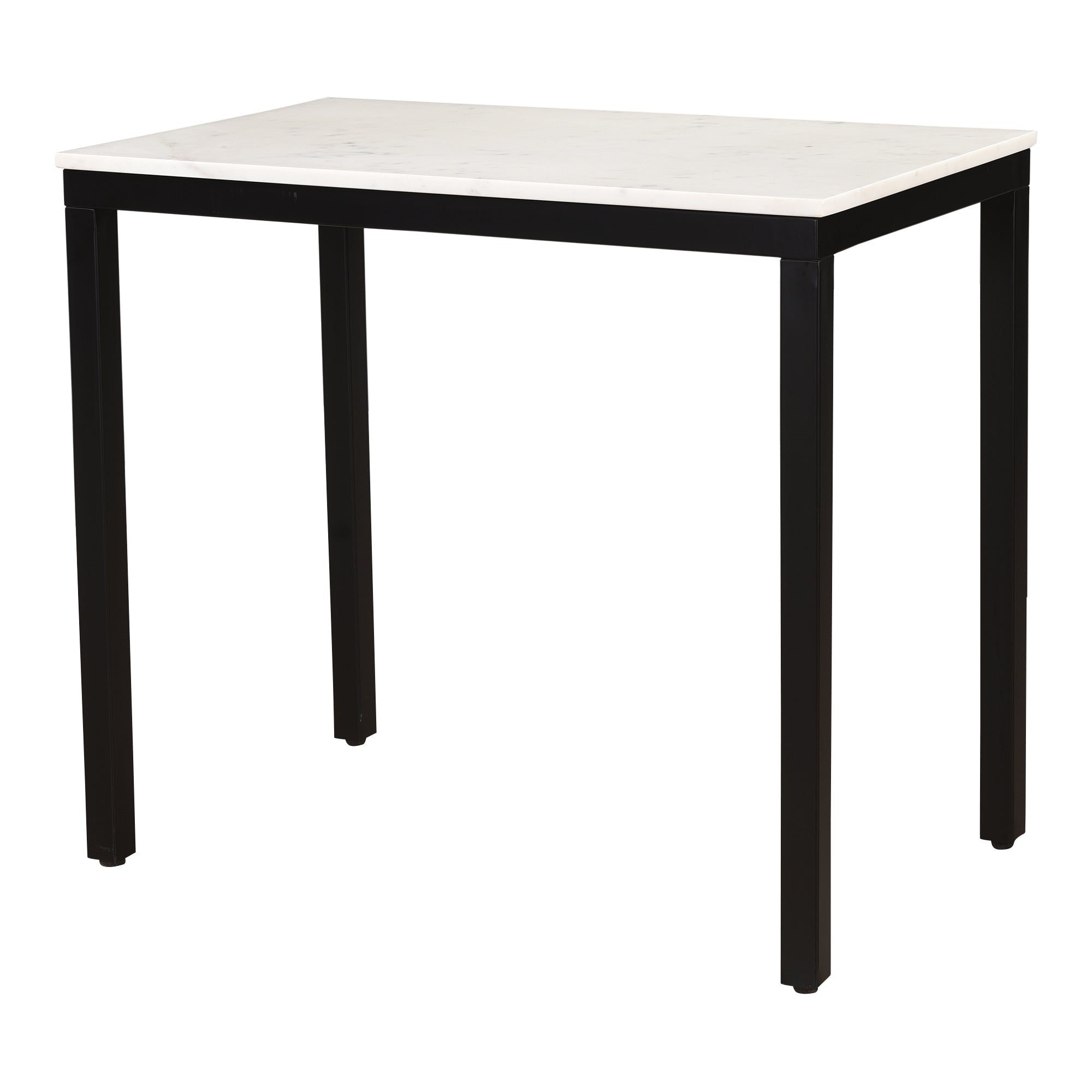 Moe's Home Parson Marble Mini Desk White