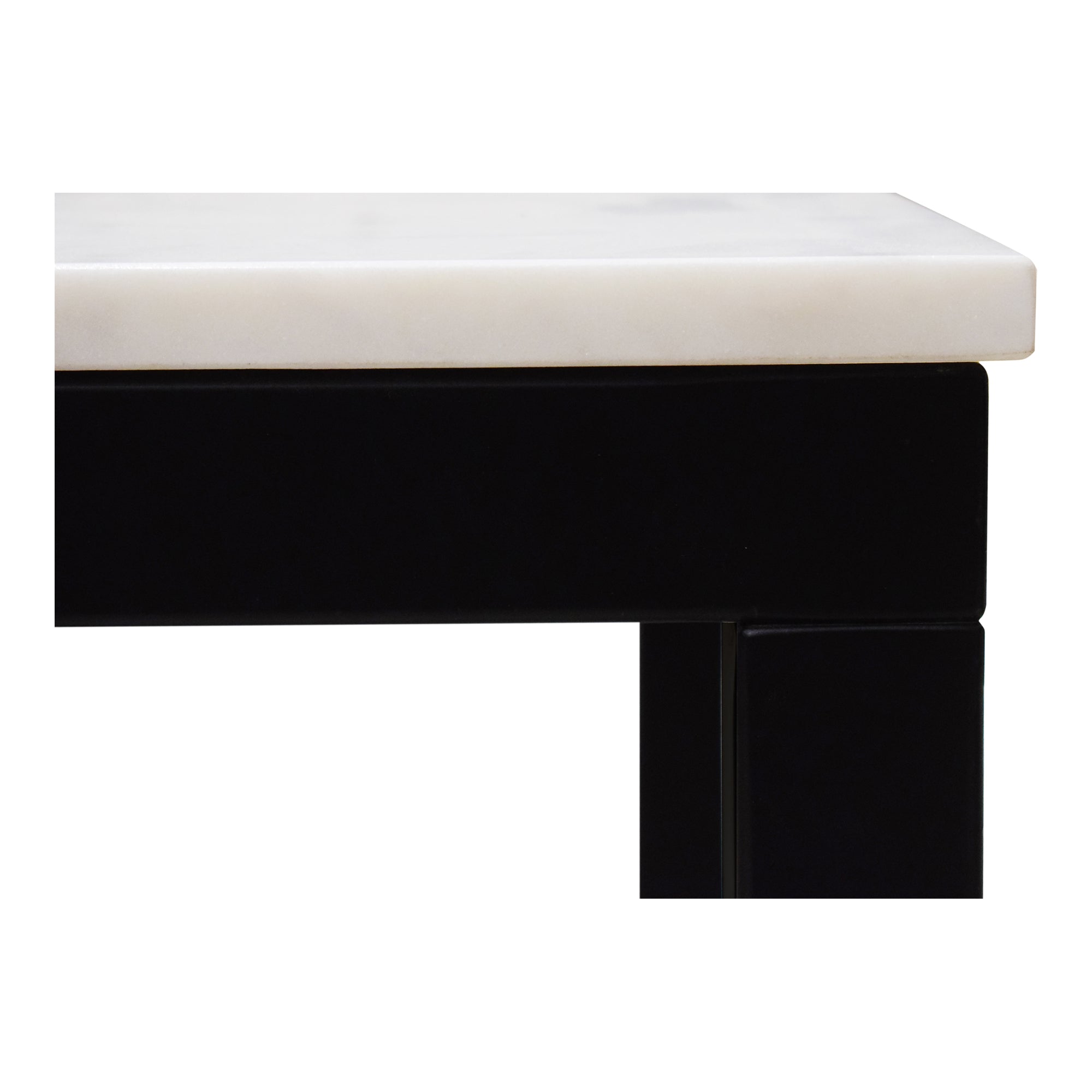 Moe's Home Parson Marble Mini Desk White