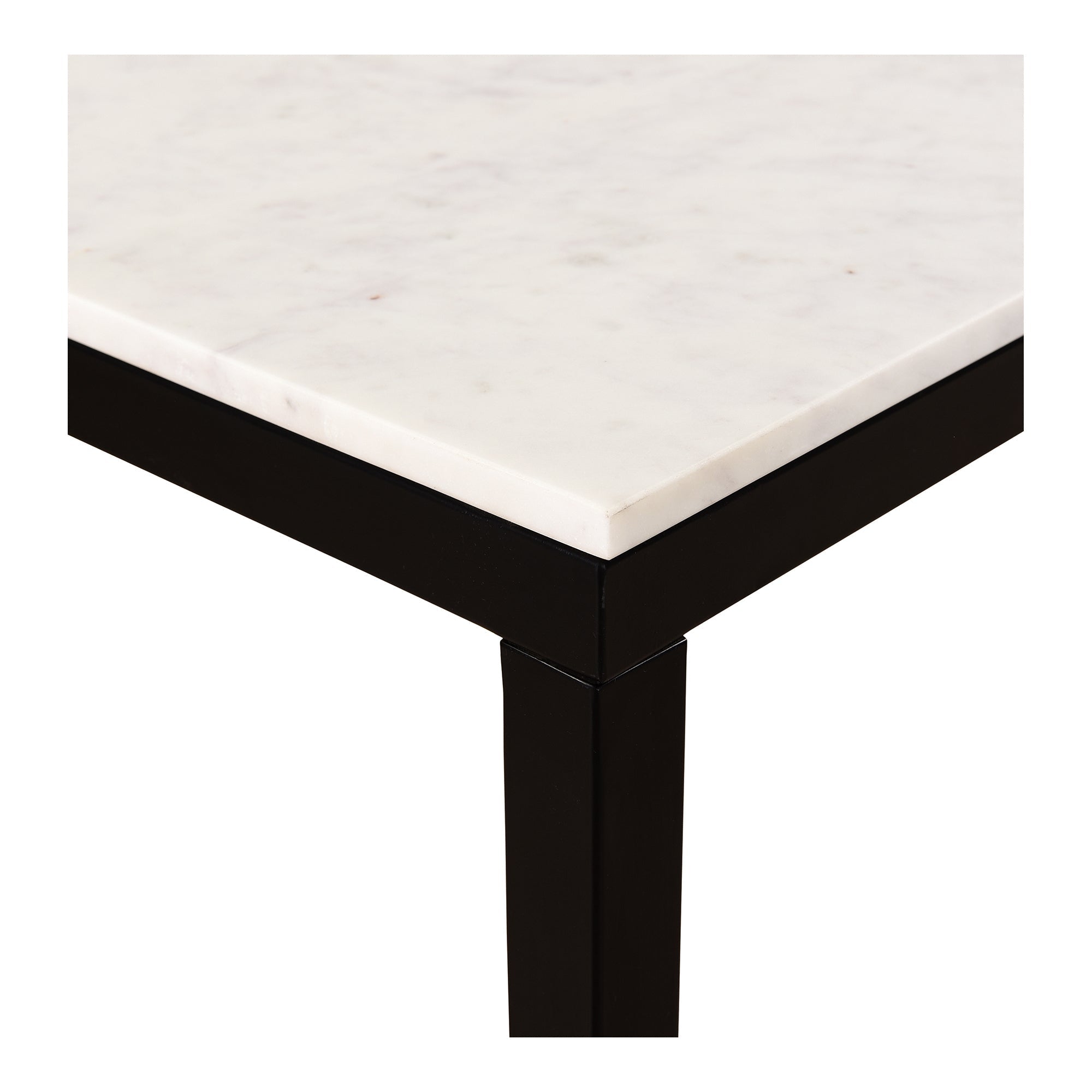 Moe's Home Parson Marble Mini Desk White