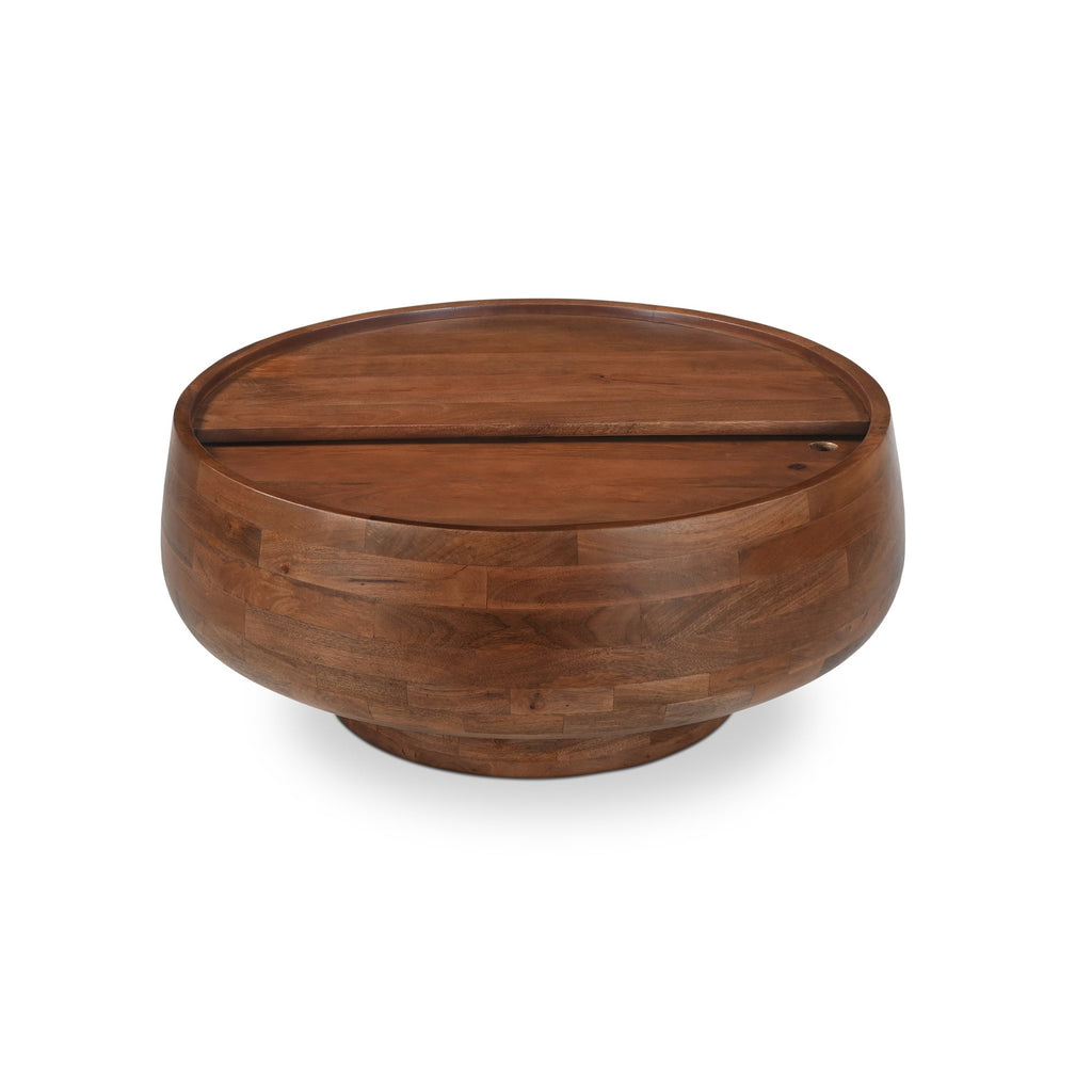 Moe's Home Wade Storage Coffee Table Natural